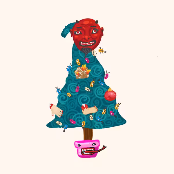 Creepy Christmas Tree For You! #19