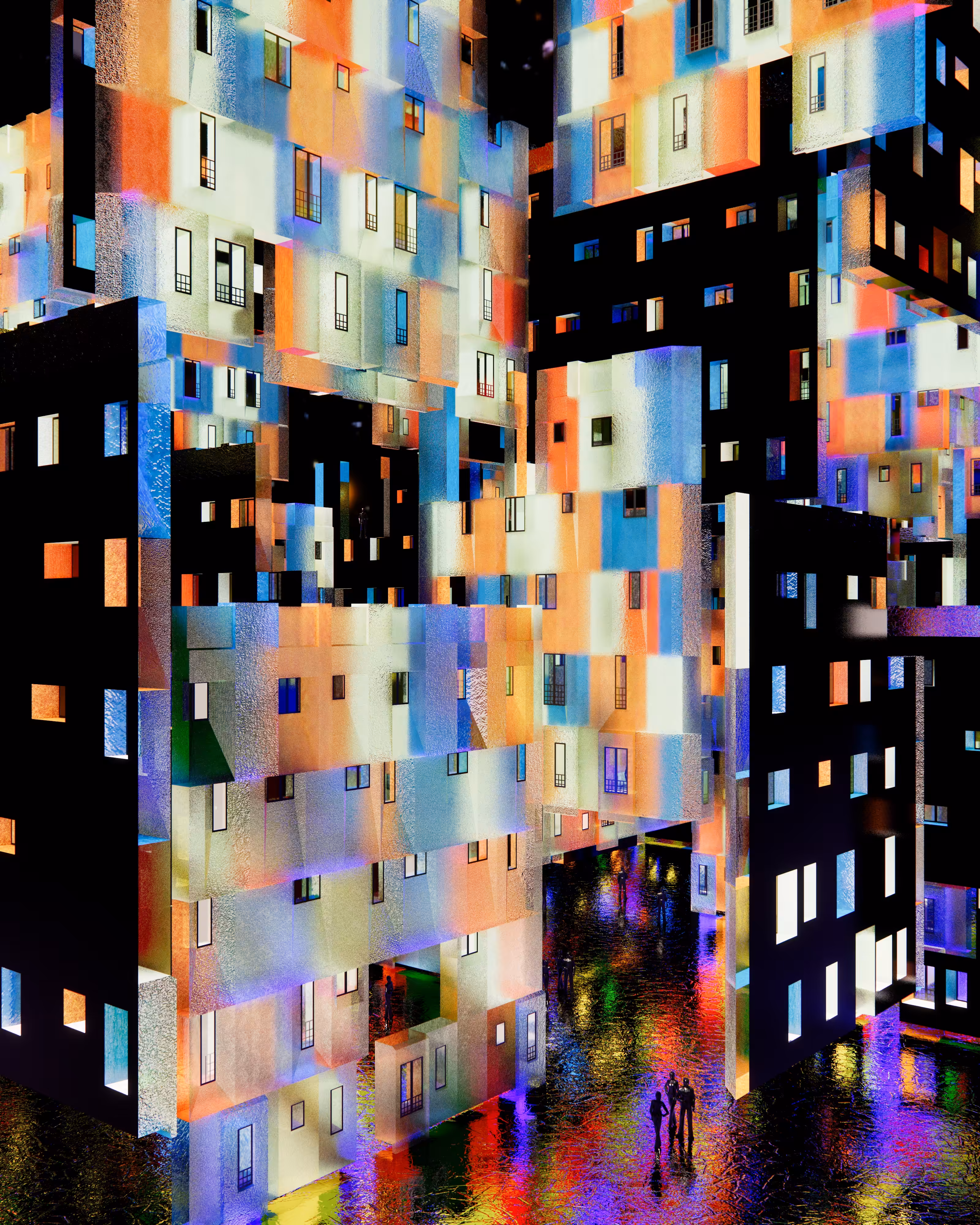 Cityscapes in Glass #08