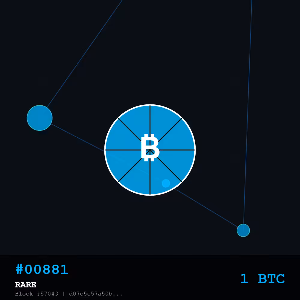Bitcoin Pizza Genesis: 10K — RARE Edition #00881 | The Day Bitcoin Bought Pizza