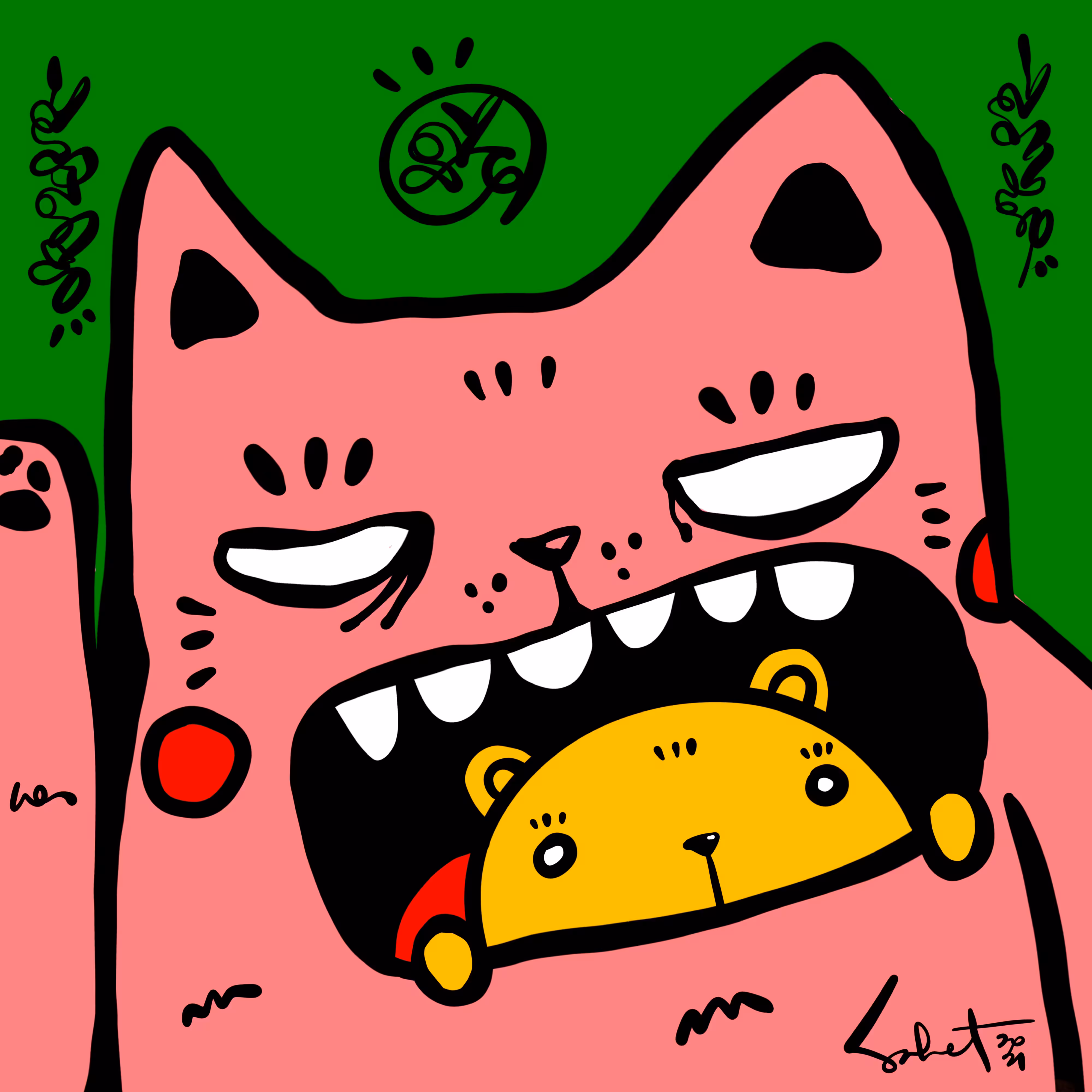Ugly Kitties by Sabet #94