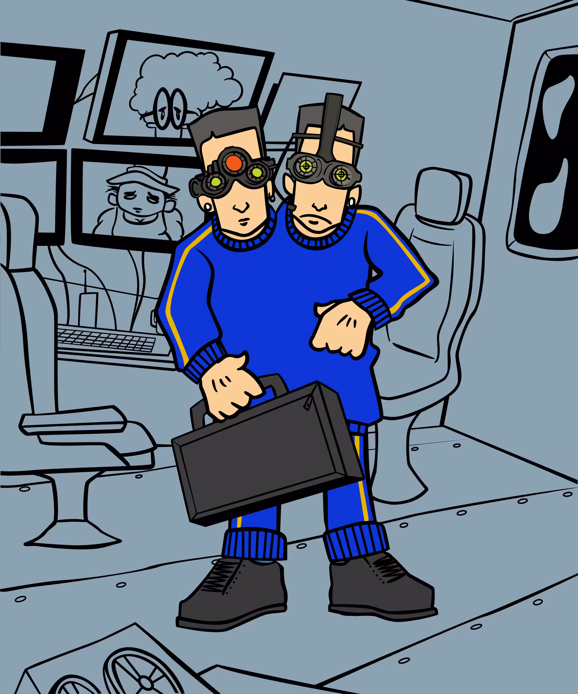 Agents Brown and Knows #624