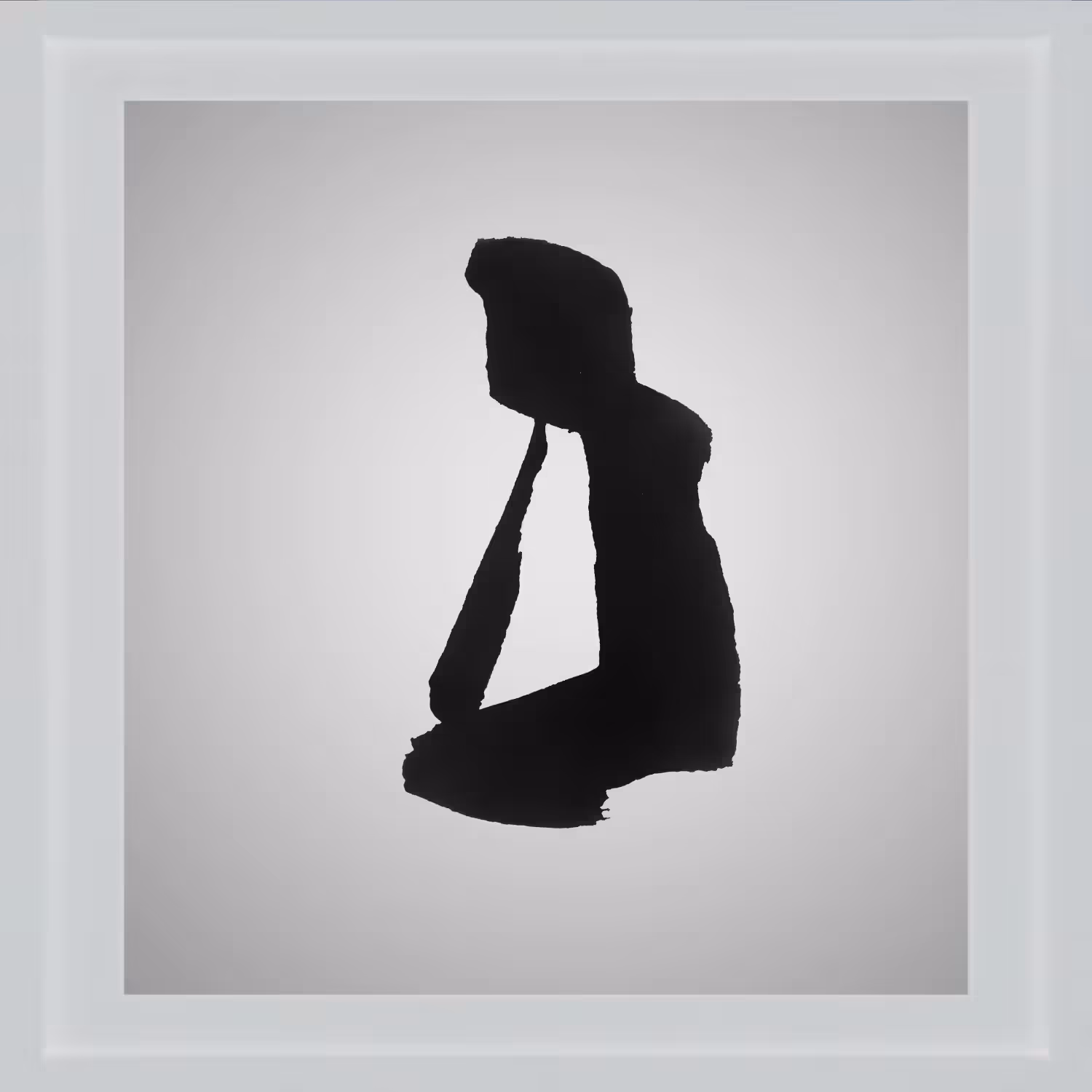"..... ..............."  by Kamin Lertchaiprasert: 03 นั่งเงียบๆ / Sitting still