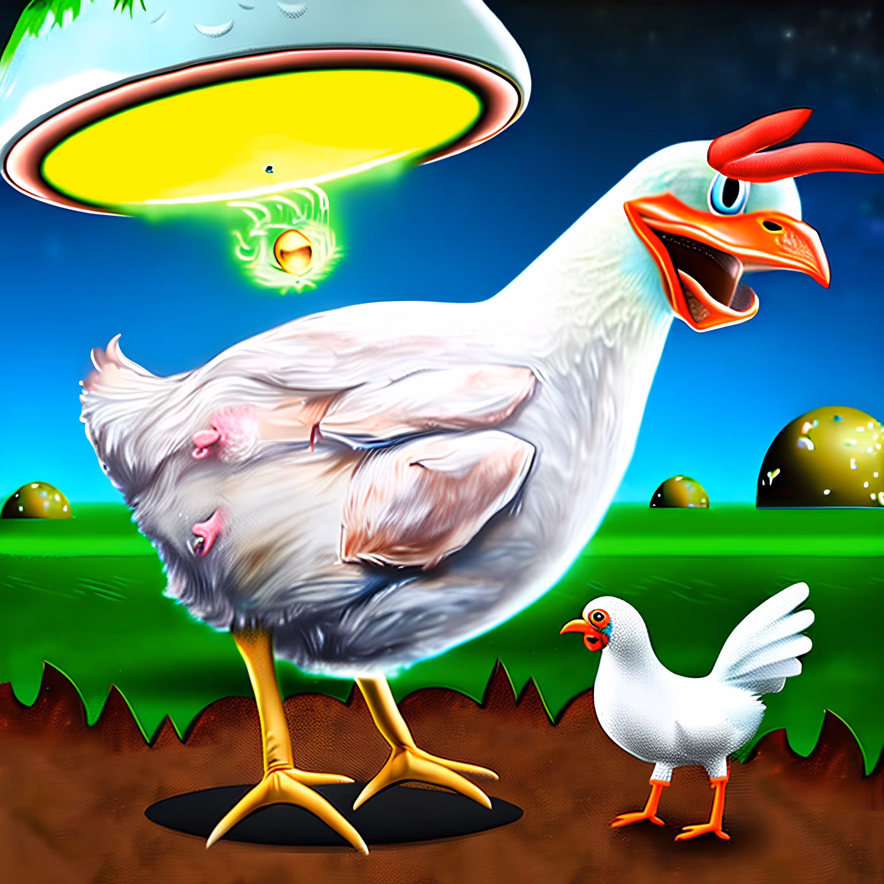 Hey Little Chicken