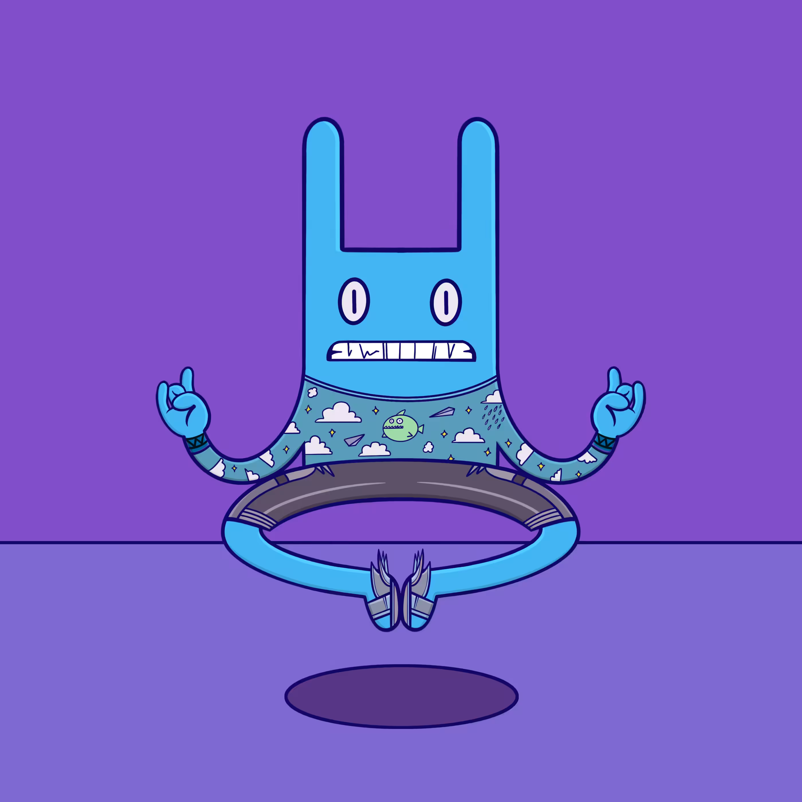Meditation Rabbit #62
