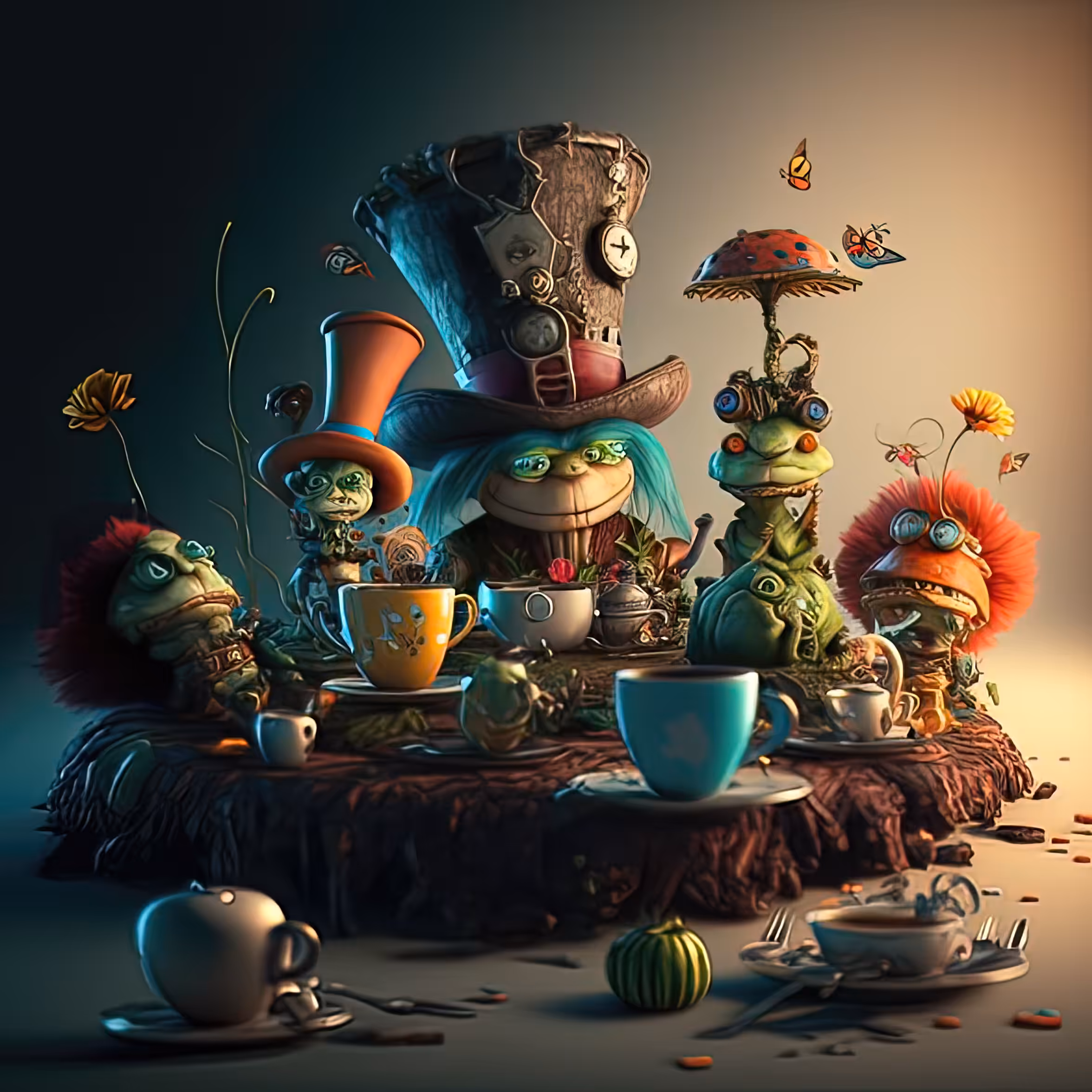 The Mad Hatters Tea Party