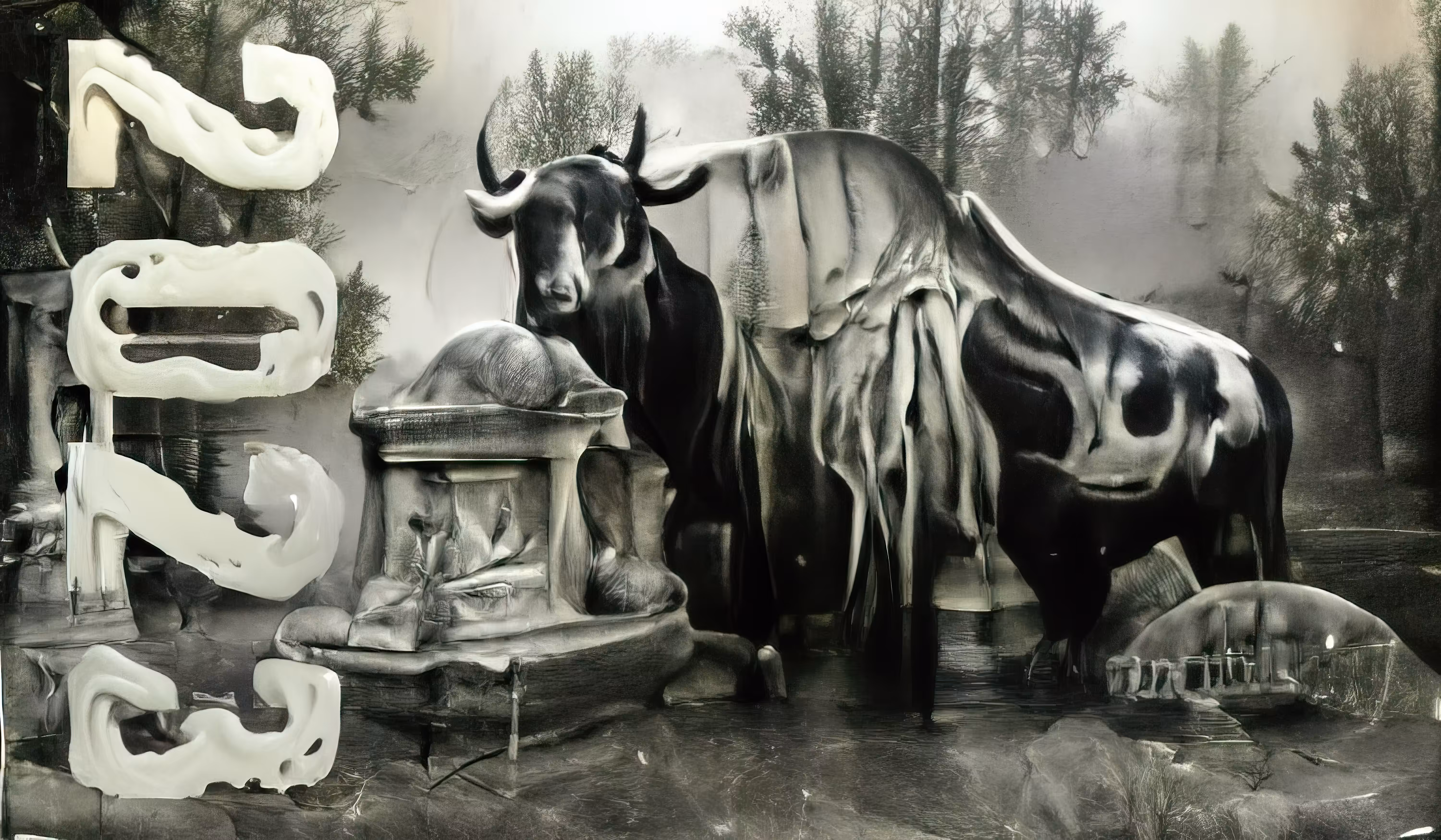 Horned Bull