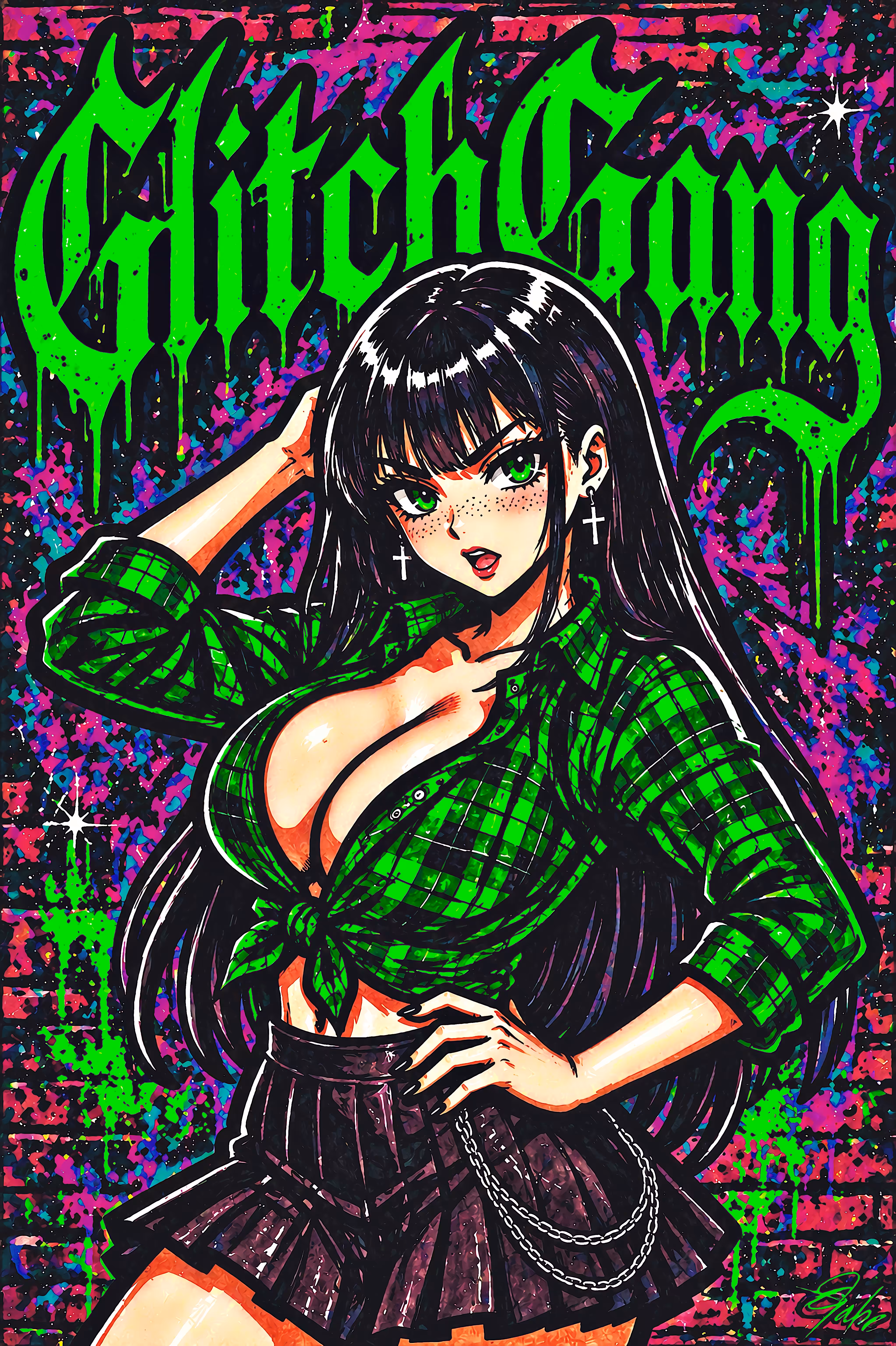 Only Hits Art Casino: Goth Girl Dove - SP0103
