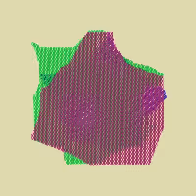 Moiré Mesh Paintings #24