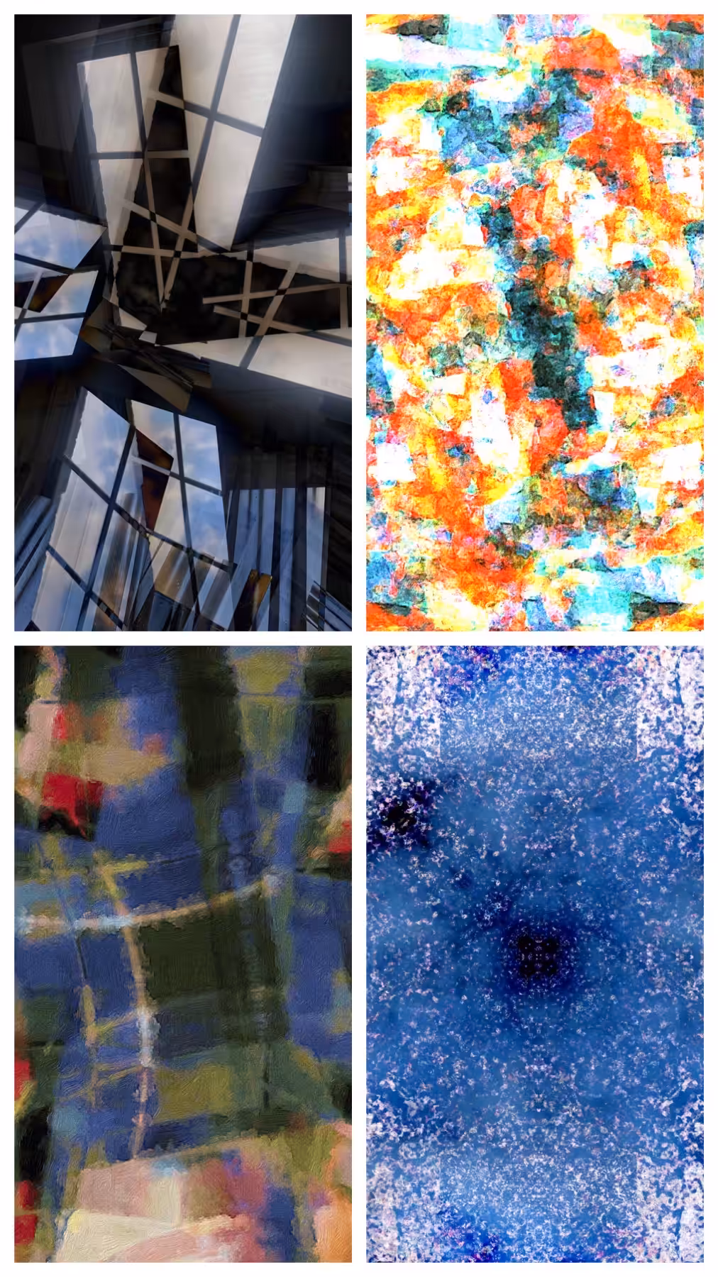 Abstract Comic #4: Friends