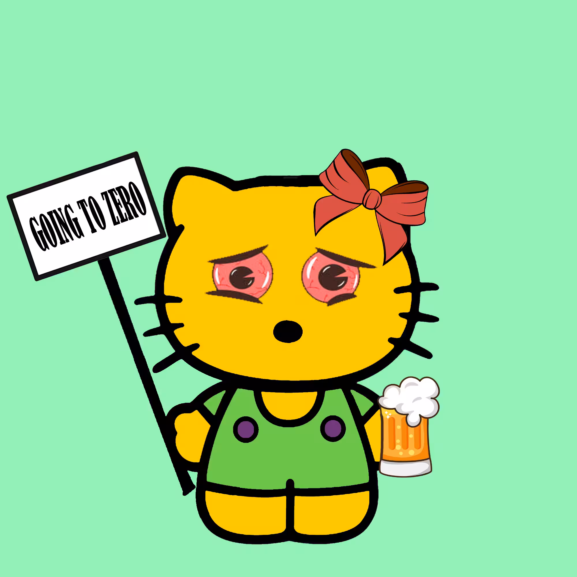Hello Rekt Kitty - 500
