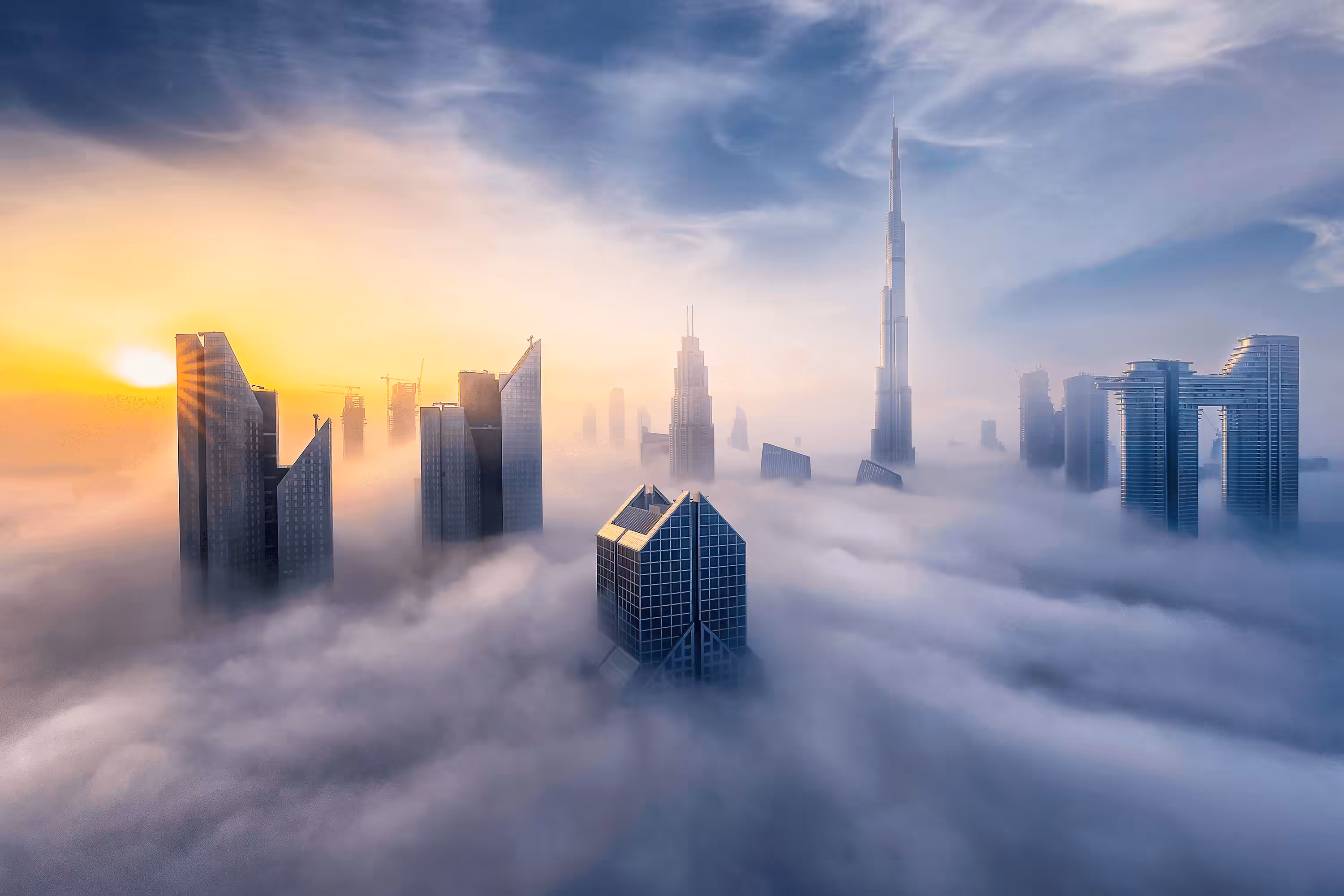 Foggy Dubai