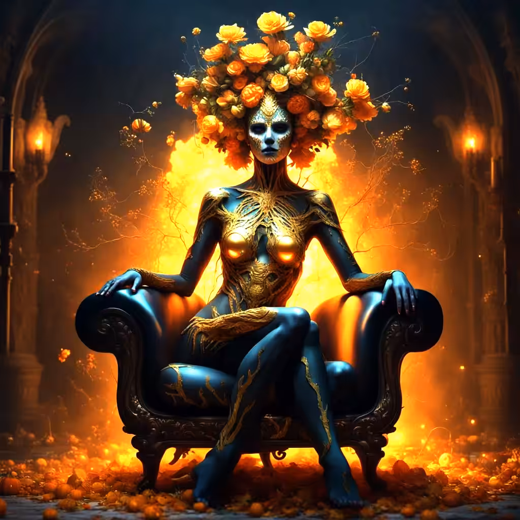 Blue queen