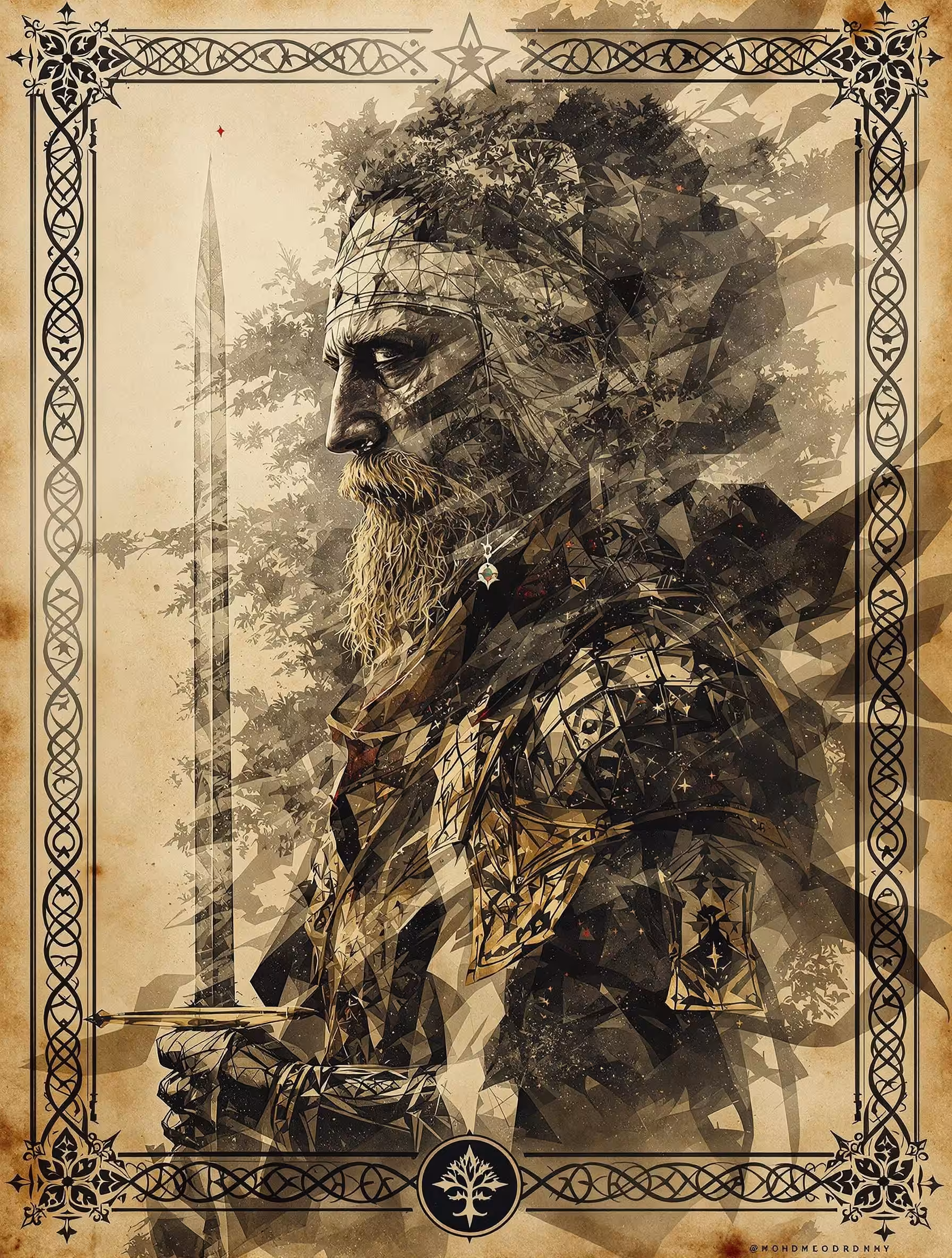 Enaid Rhyfelwr Tawel(, "Soul of the Peaceful Warrior"