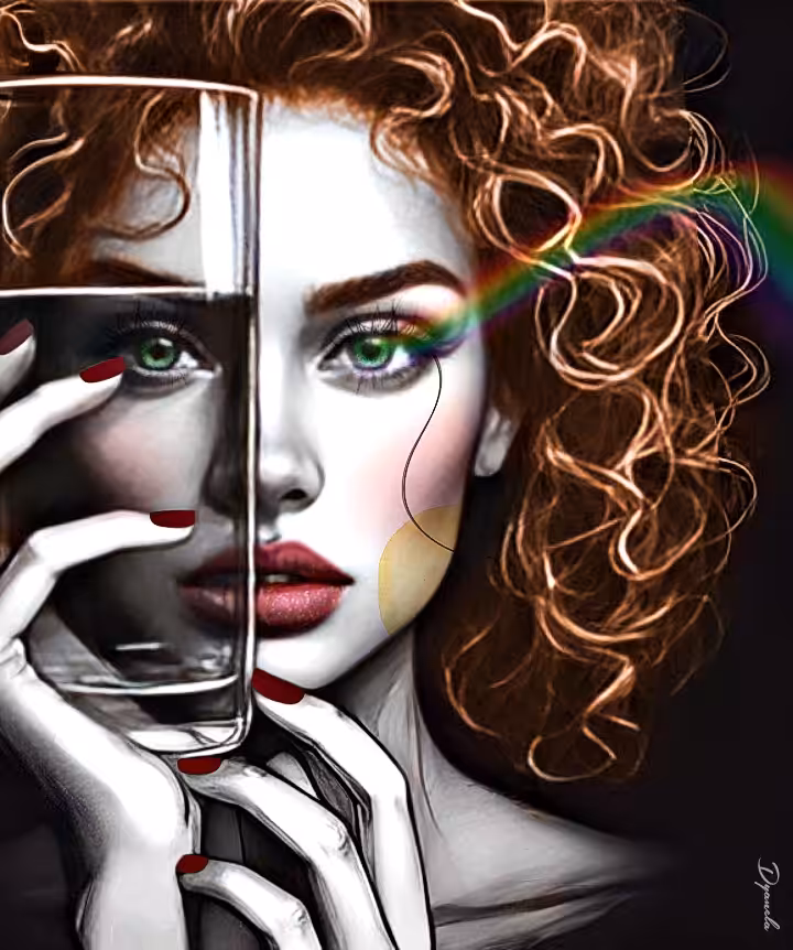 Put down the glass 