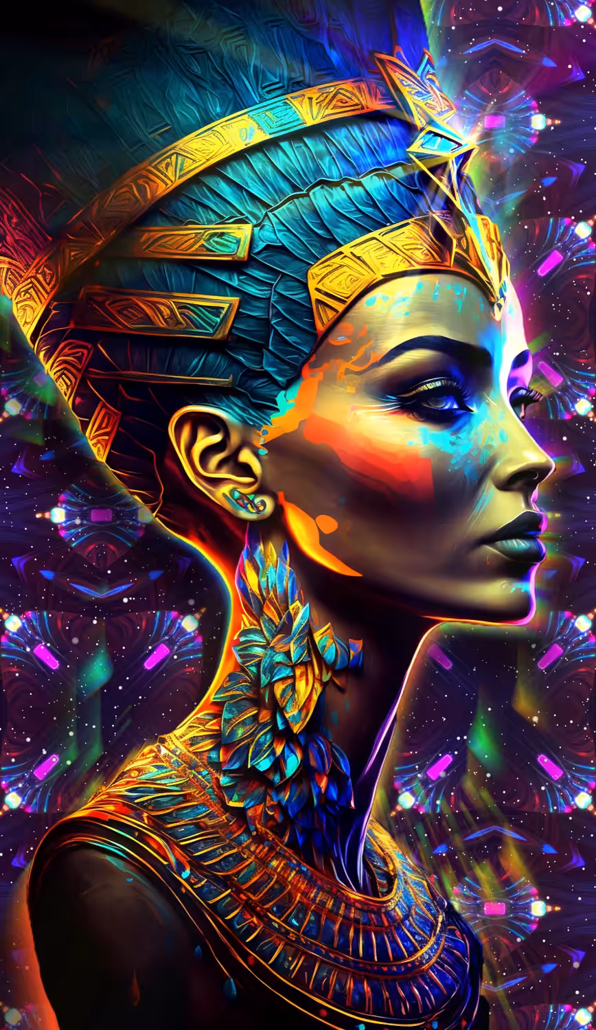 PSYCHEDELIC JOURNALS: Neferneferuatón-Nefertiti
