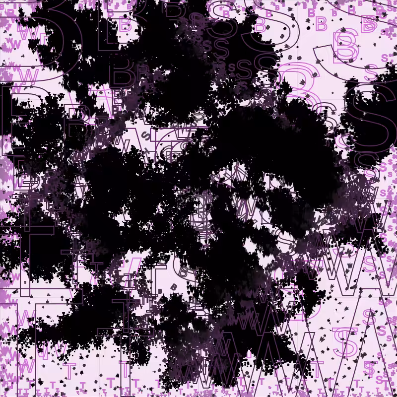 WTBS Logo with Fractals #252