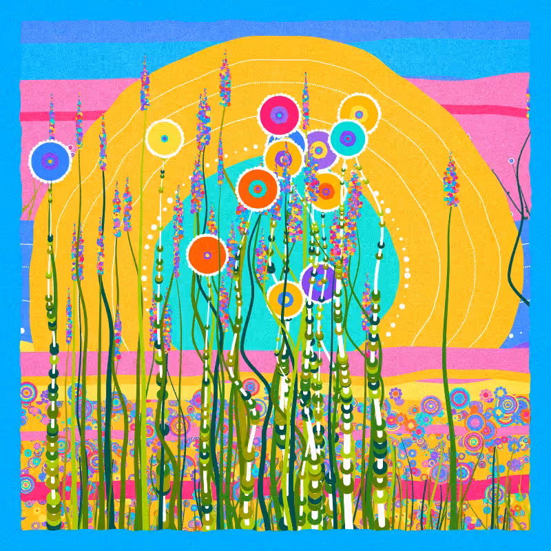 Hippy Flowers #126