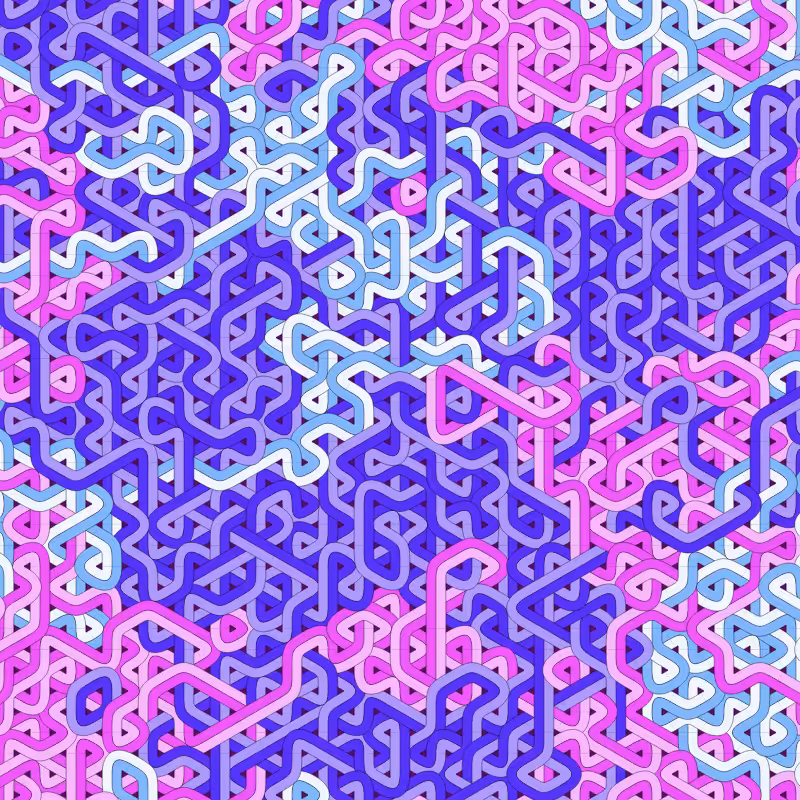 Bézier Truchet #55