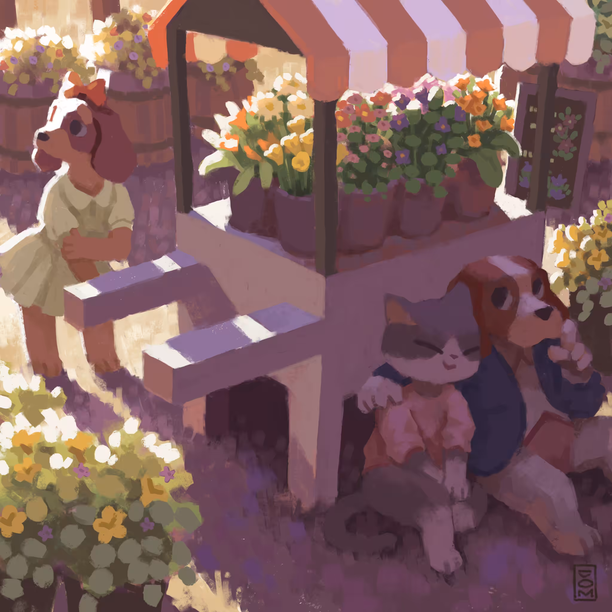 A Surprise at the Flower Shop