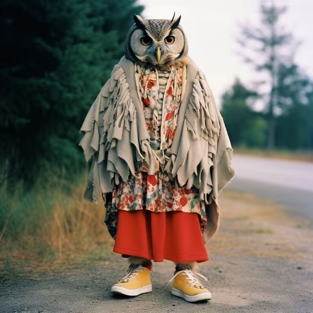 Hippie Owl Wise