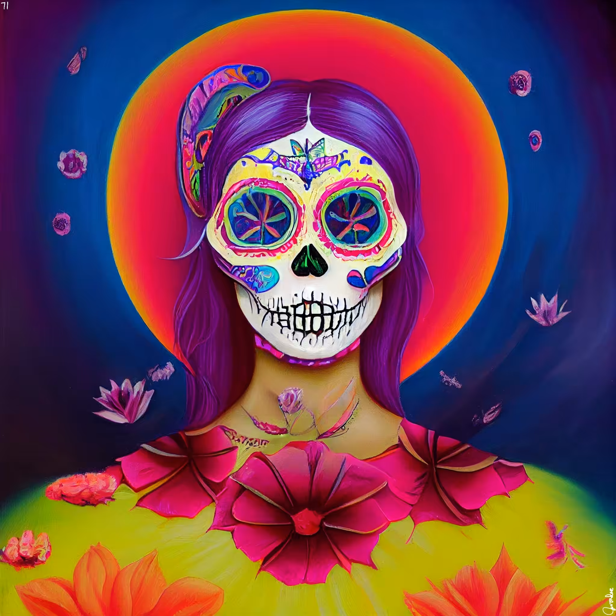 sugar skull #71