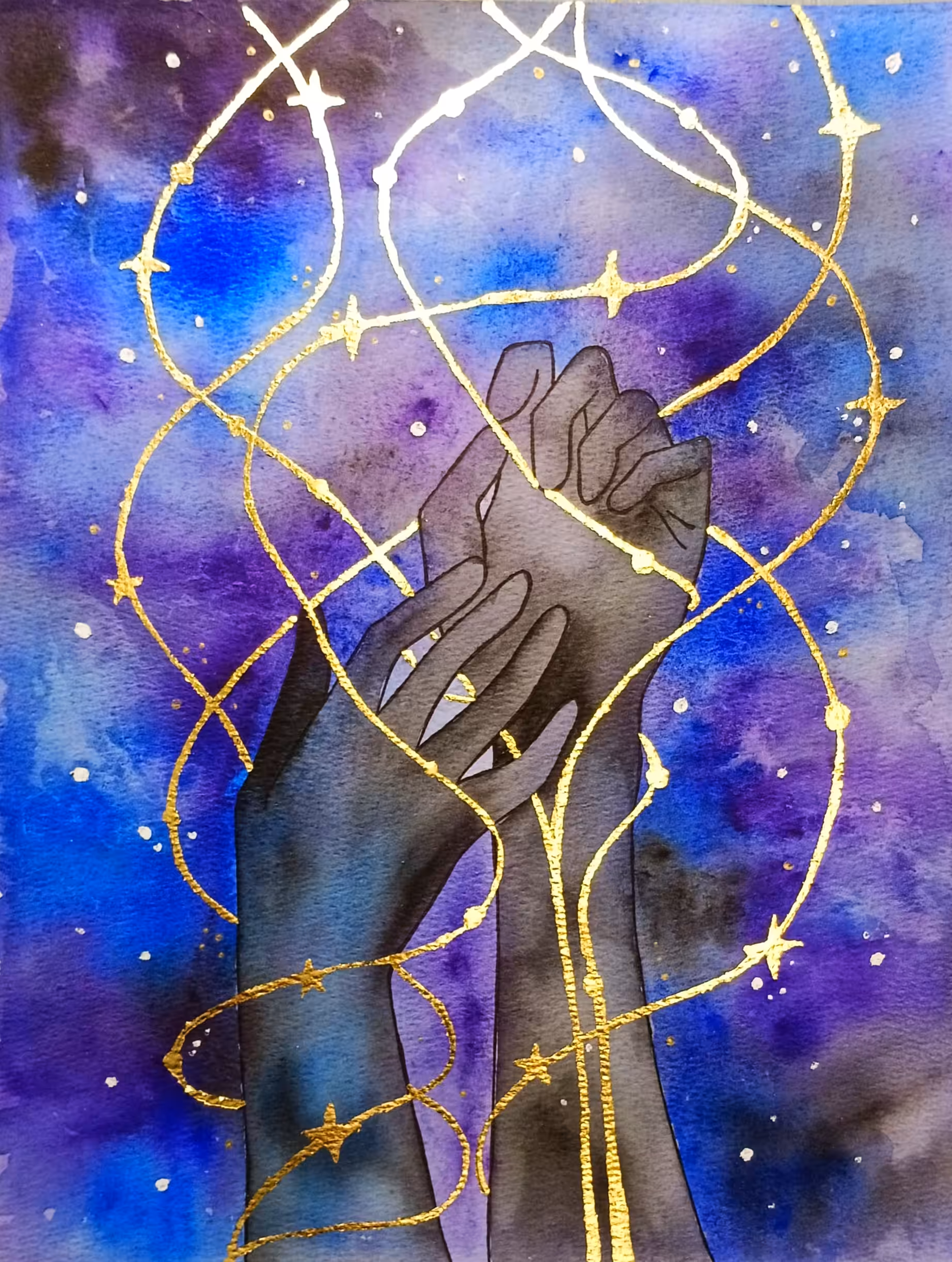 "Threads of light"