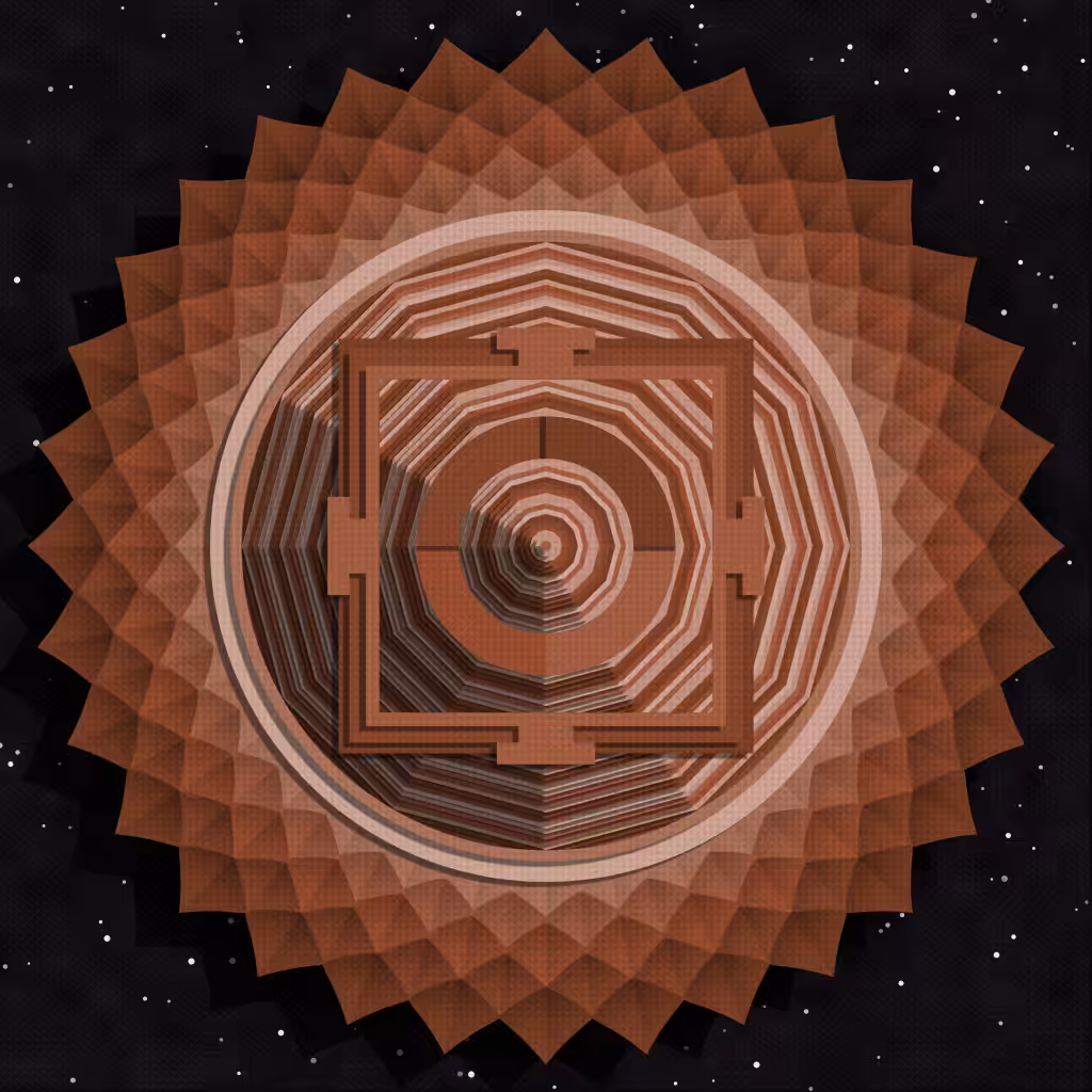 Paper Mandala #245