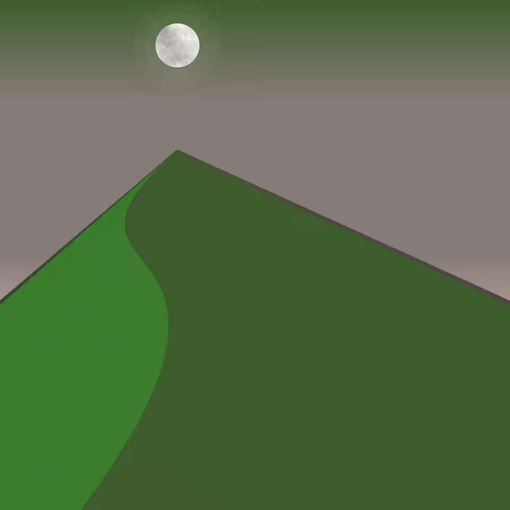Dune & Moon #28