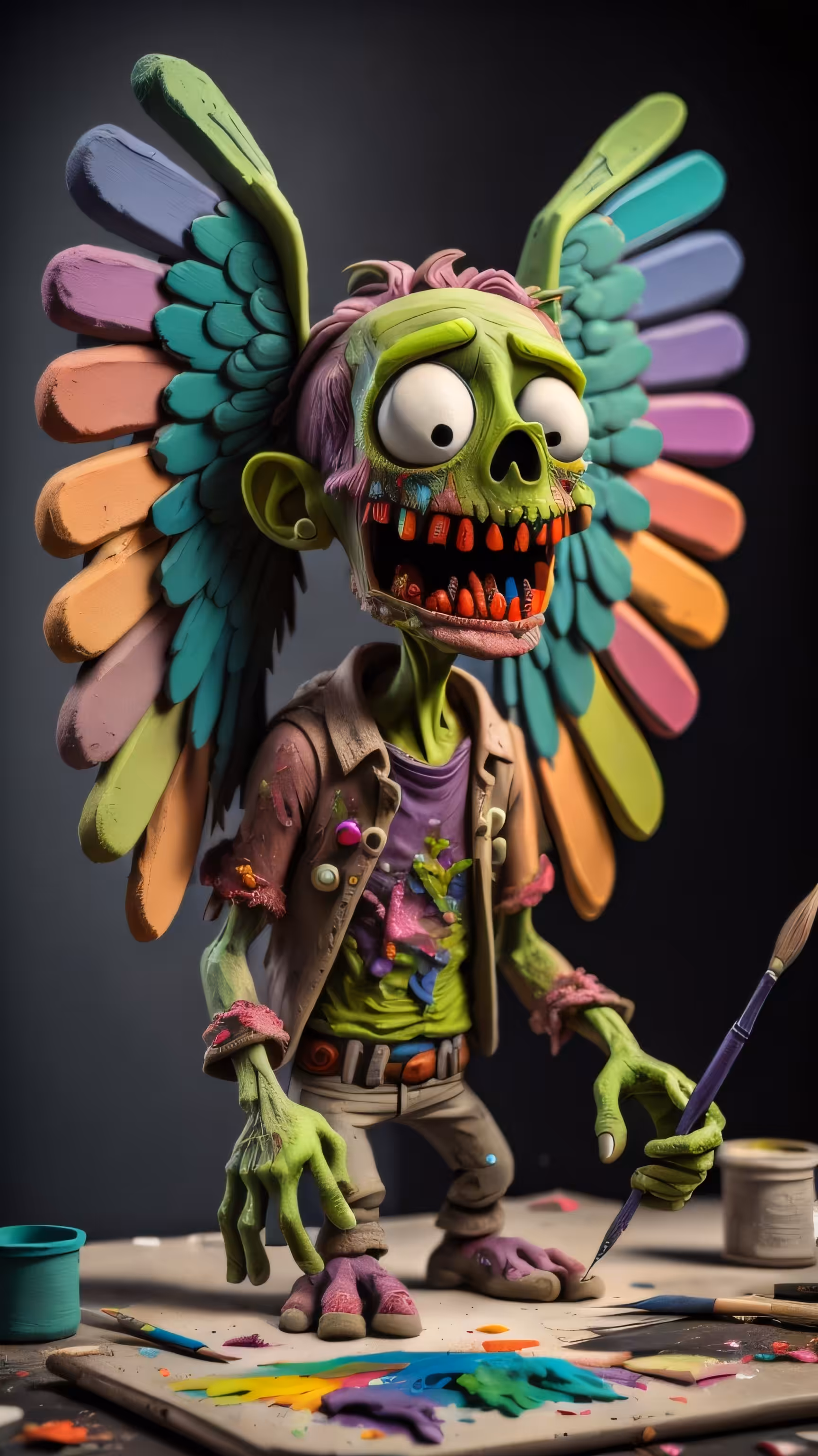 Edmond the Painter 🎨🧟‍♀️🖌️