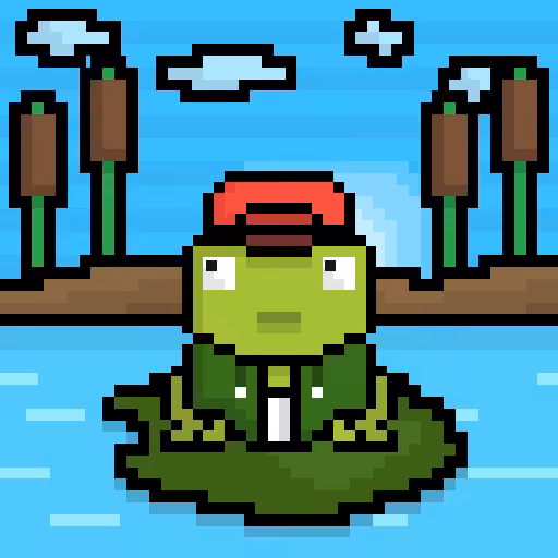 Pixel Frogs #14