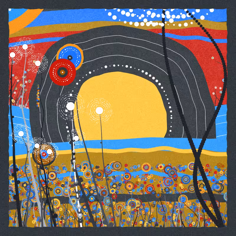 Hippy Flowers #143