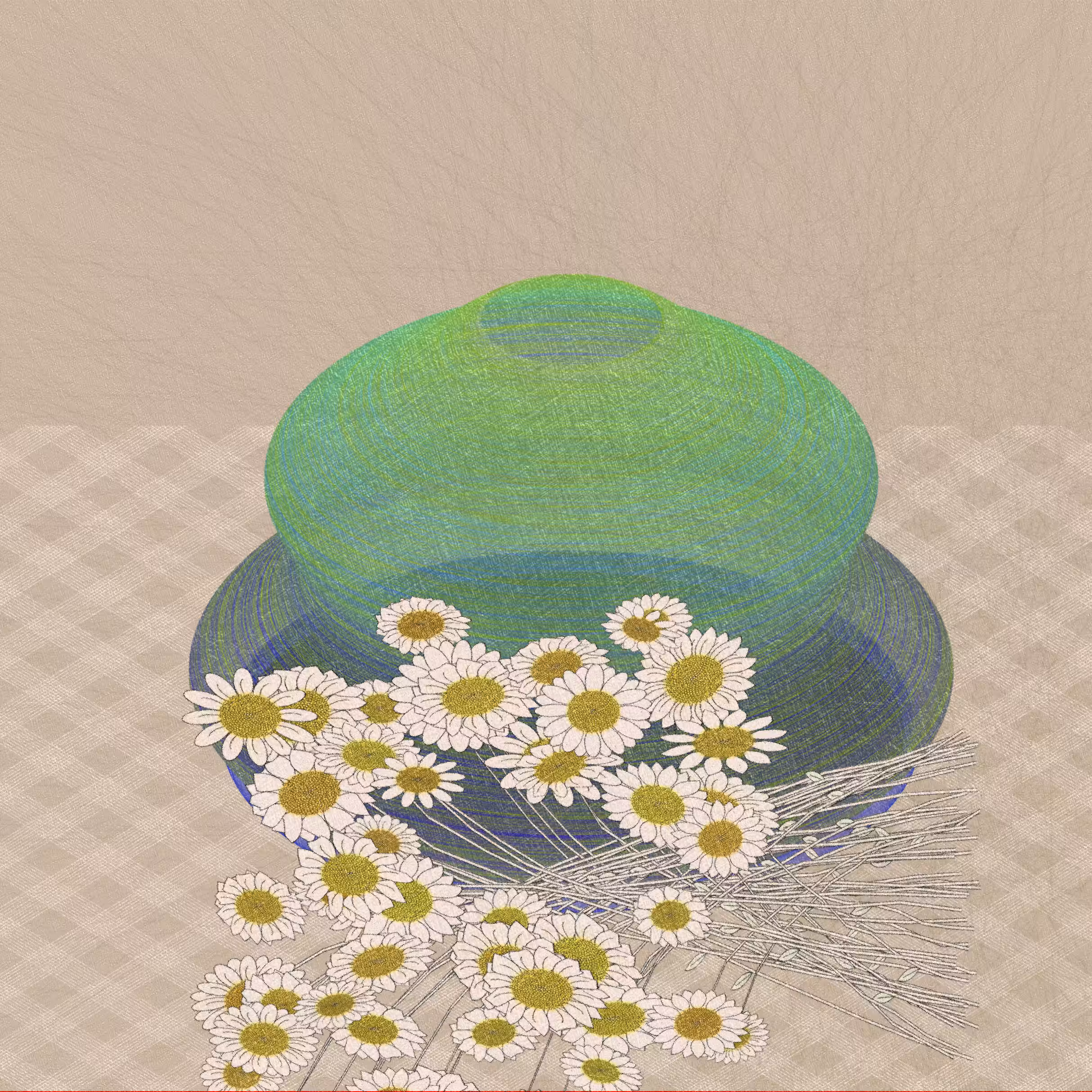 Vases and Daisies #60