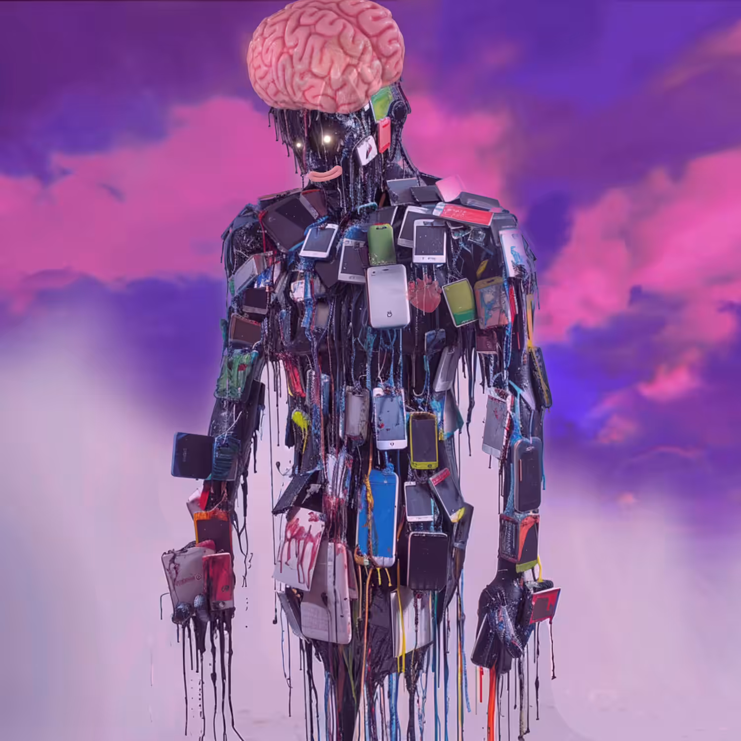 Man or Machine, Cellphone takeover 
