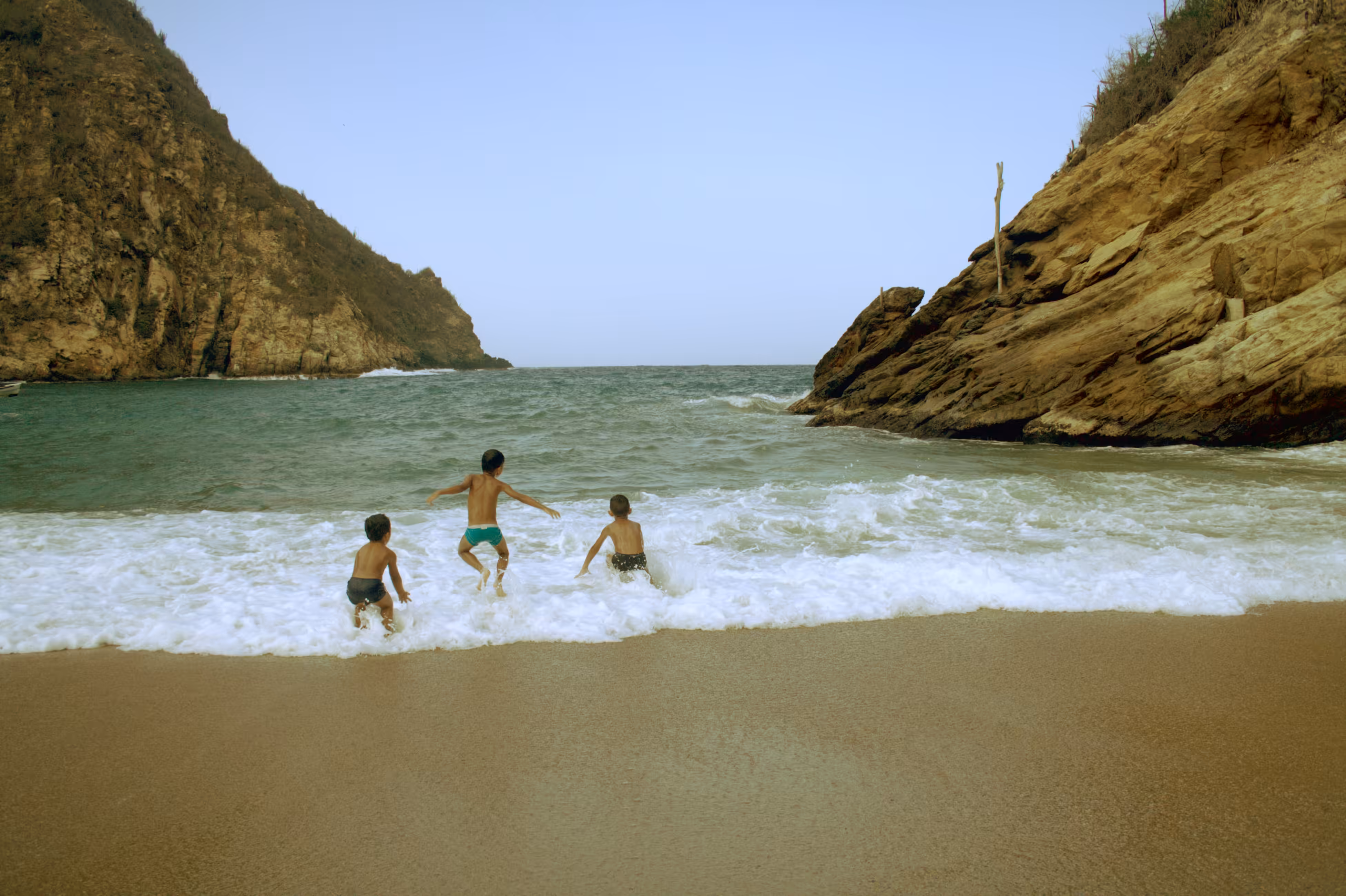 The joy of being at the beach