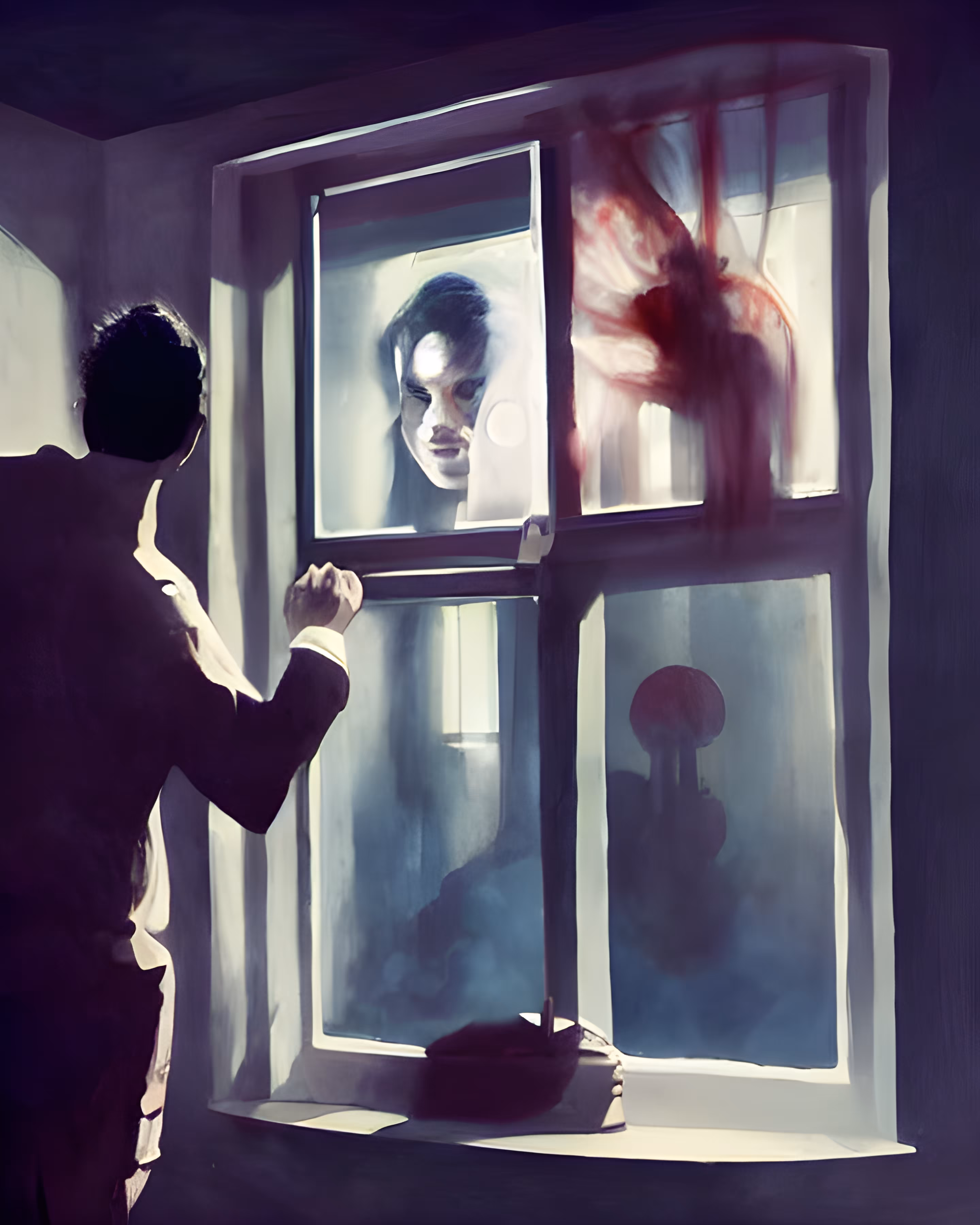 Mom, don't want to go outside