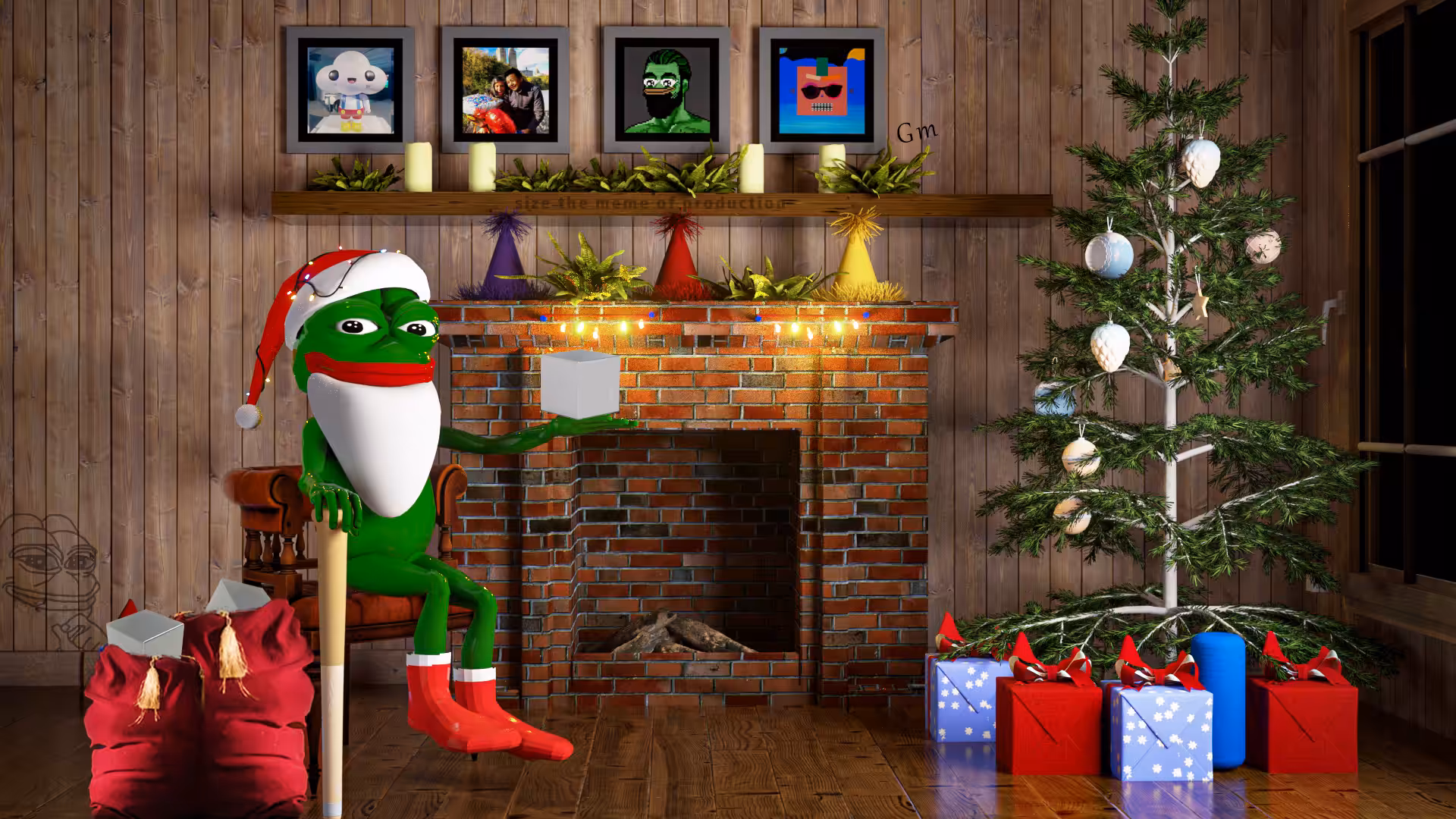 🐸 Pepe Claus 🎅