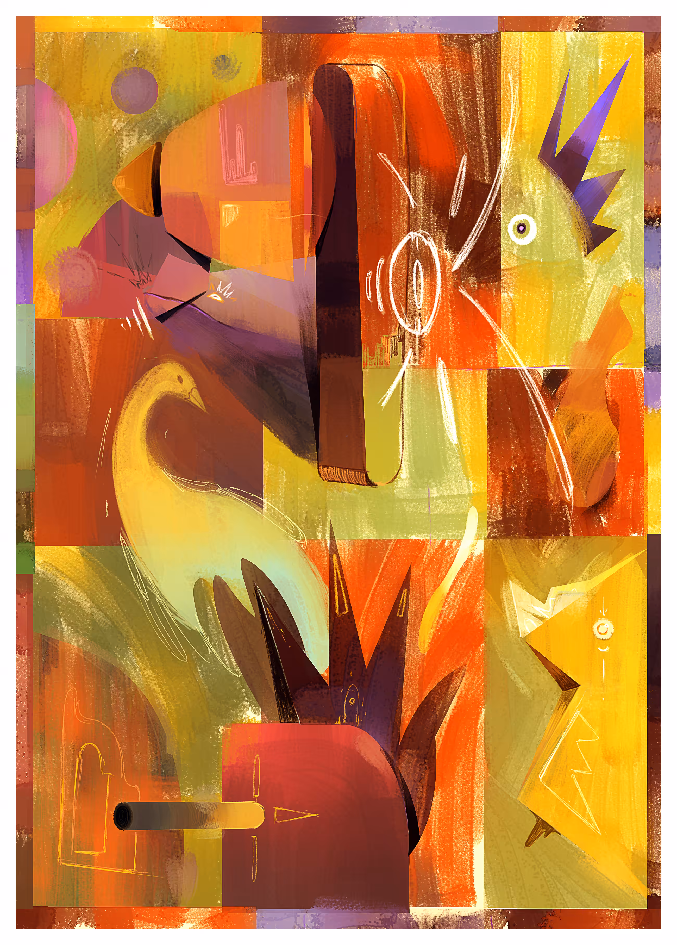 Big Pile of Calming Colors - 09