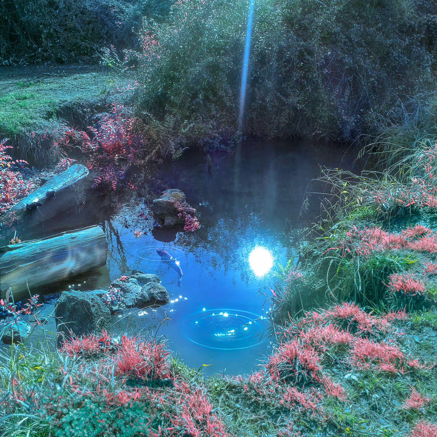 Pond Moonlight