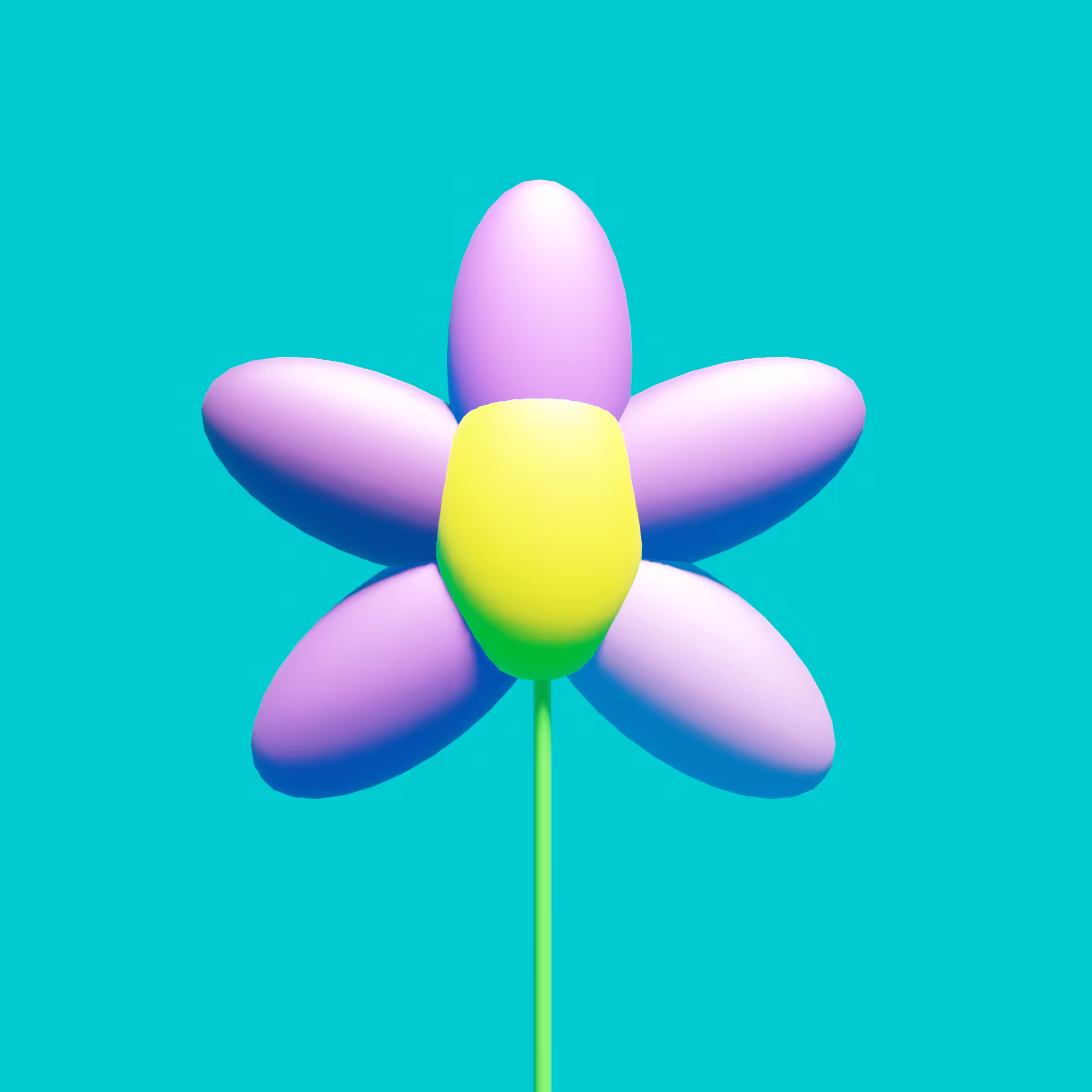 Violet flower
