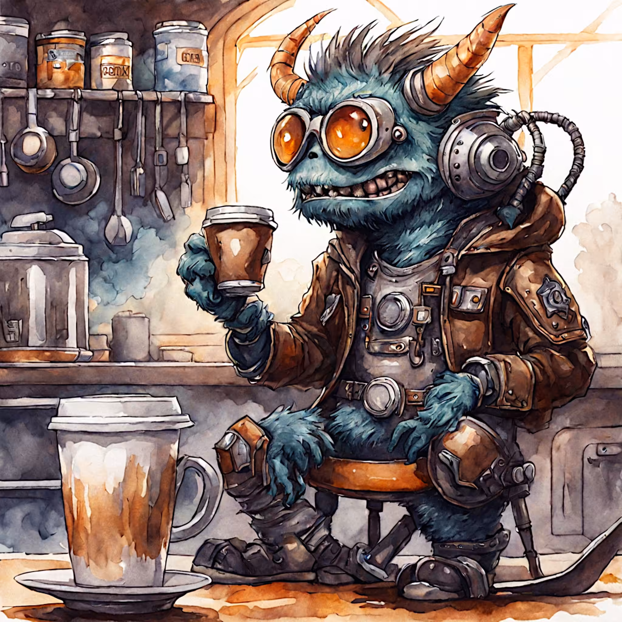 "Coffee Monster #29"