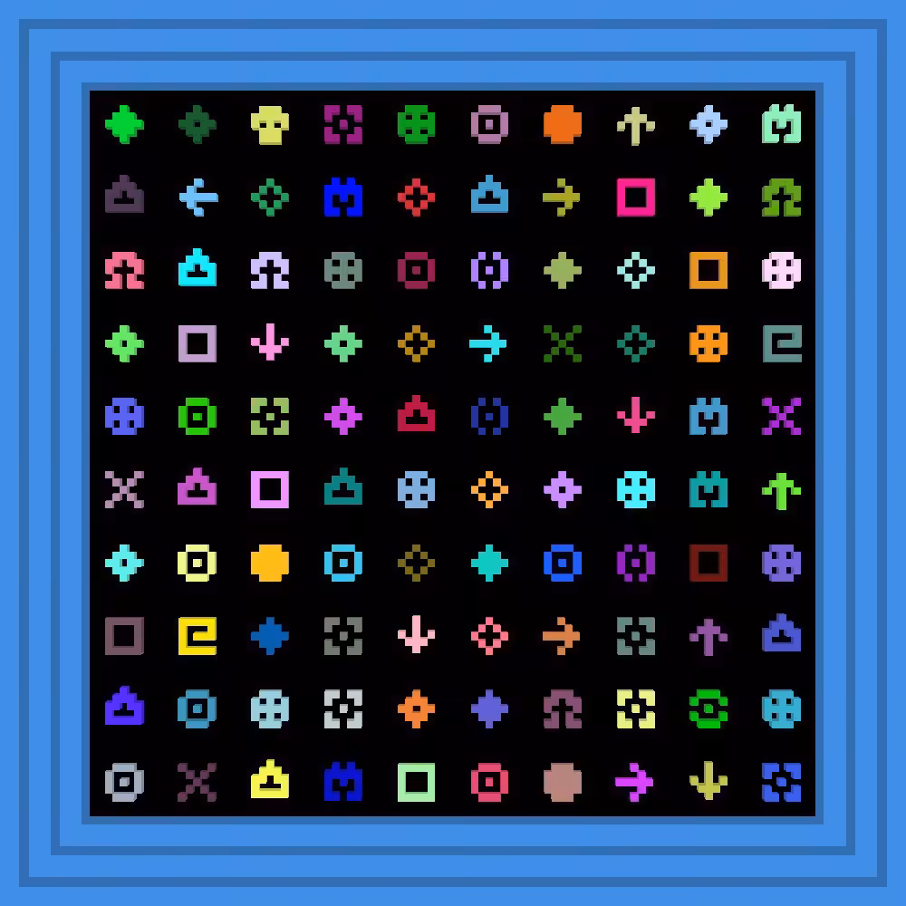 David :: Procedural Symbols #163/1000