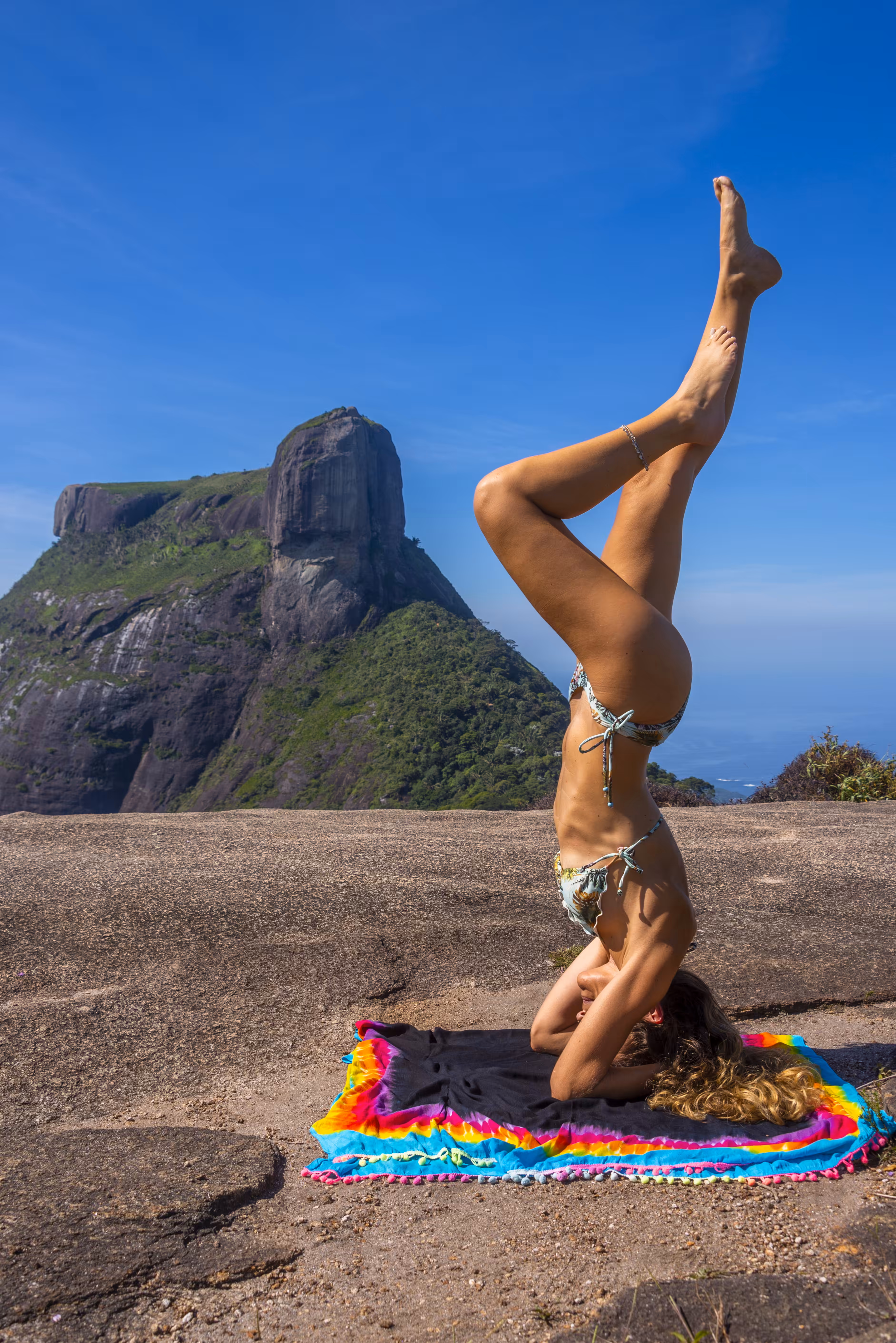 Sirsasana - Pedra da Gávea