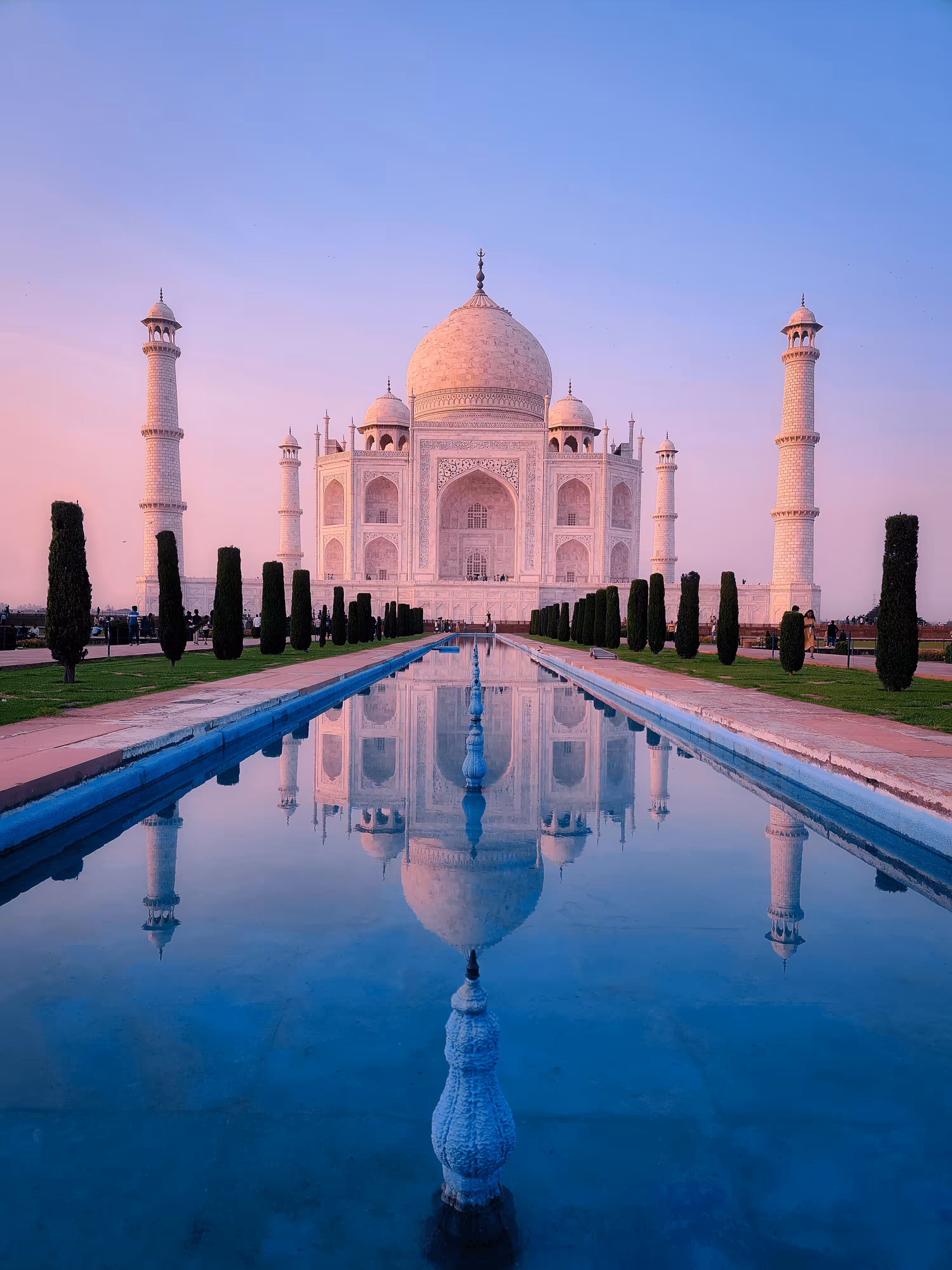 TAJ MAHAL SUNSET 