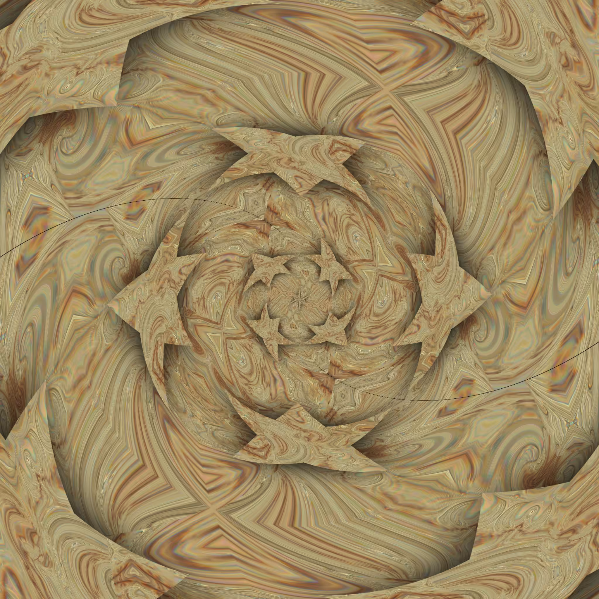 Sandstone stars 