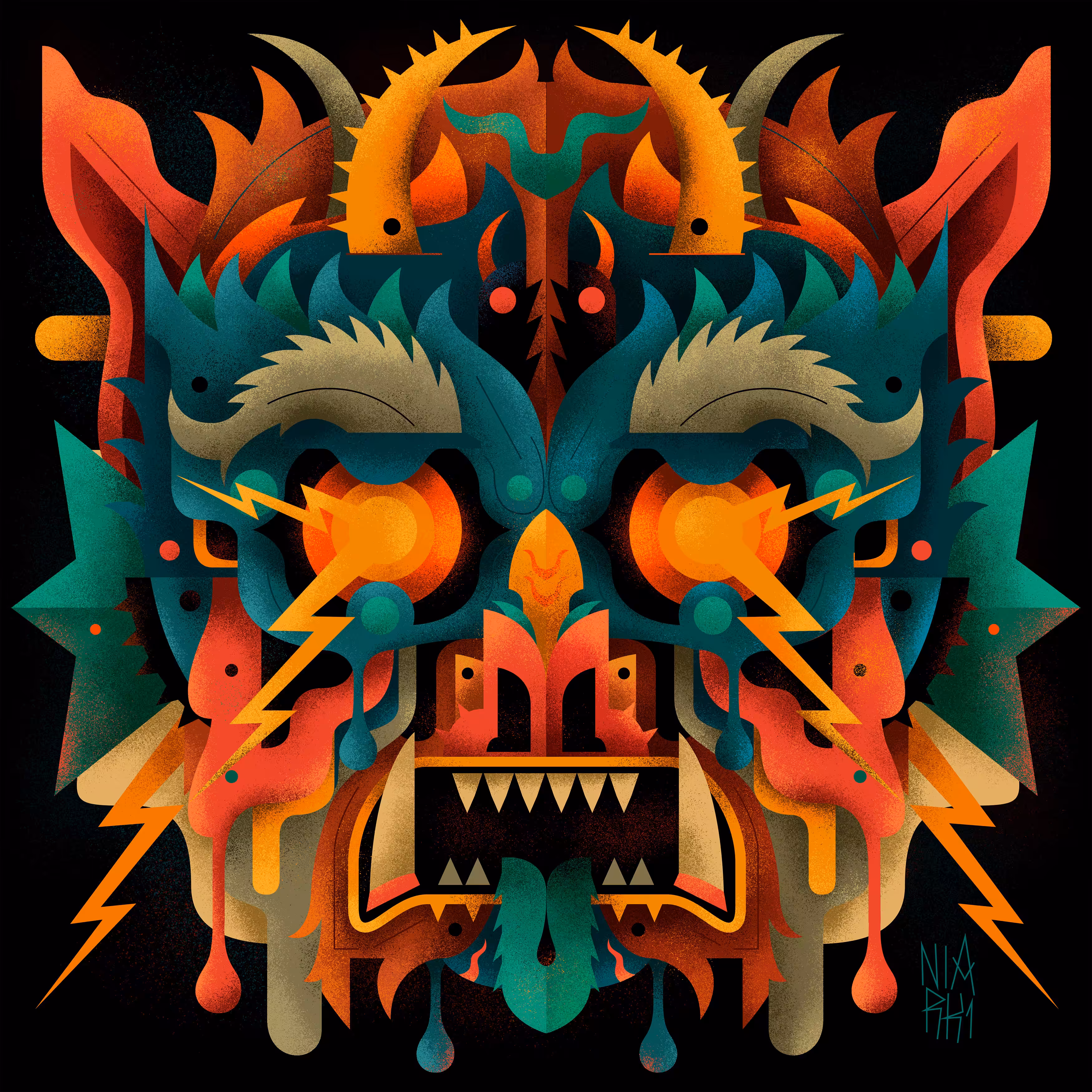 Monster head #3