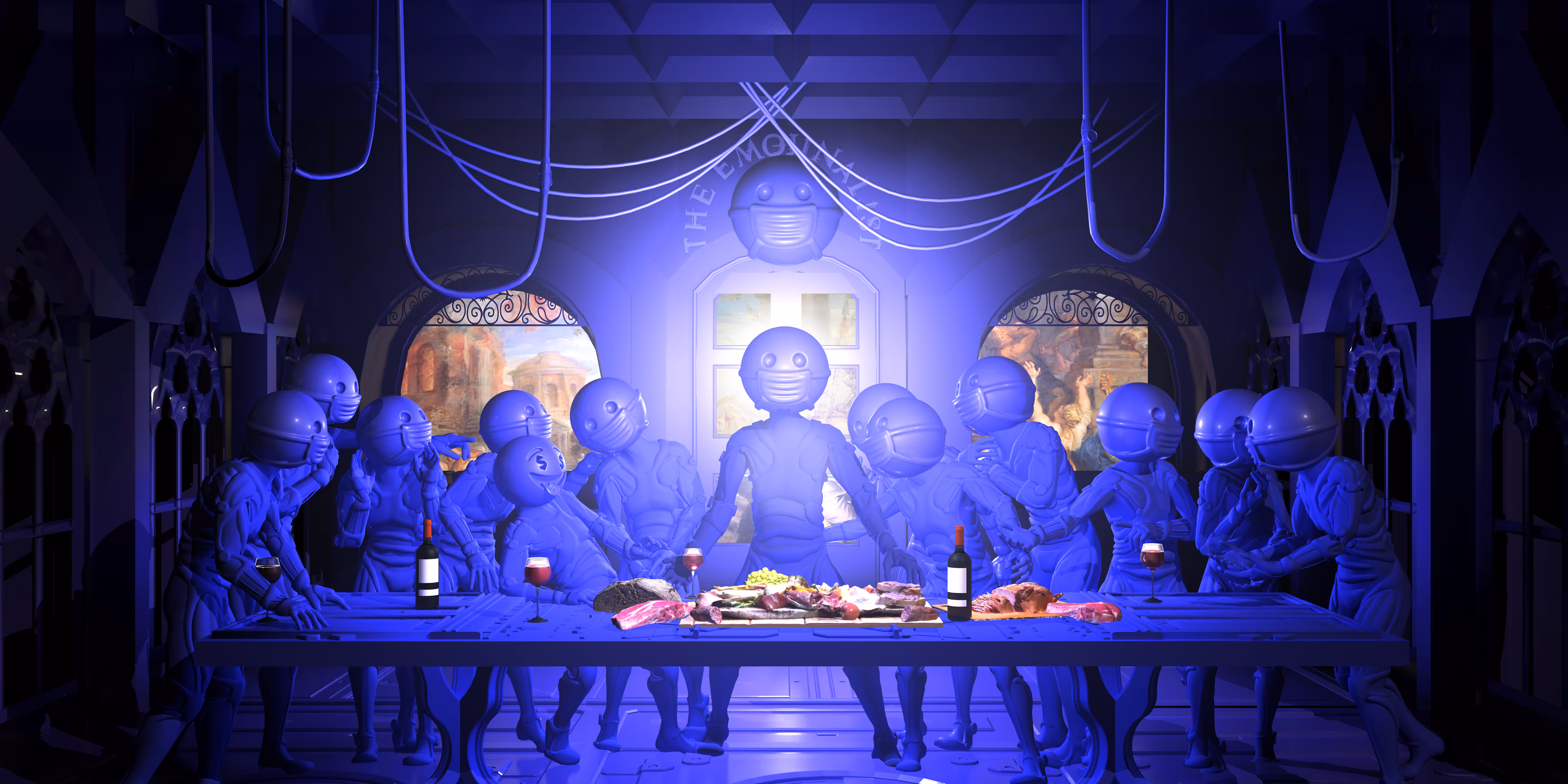 The Emojionalist III - Blue Mask Nation