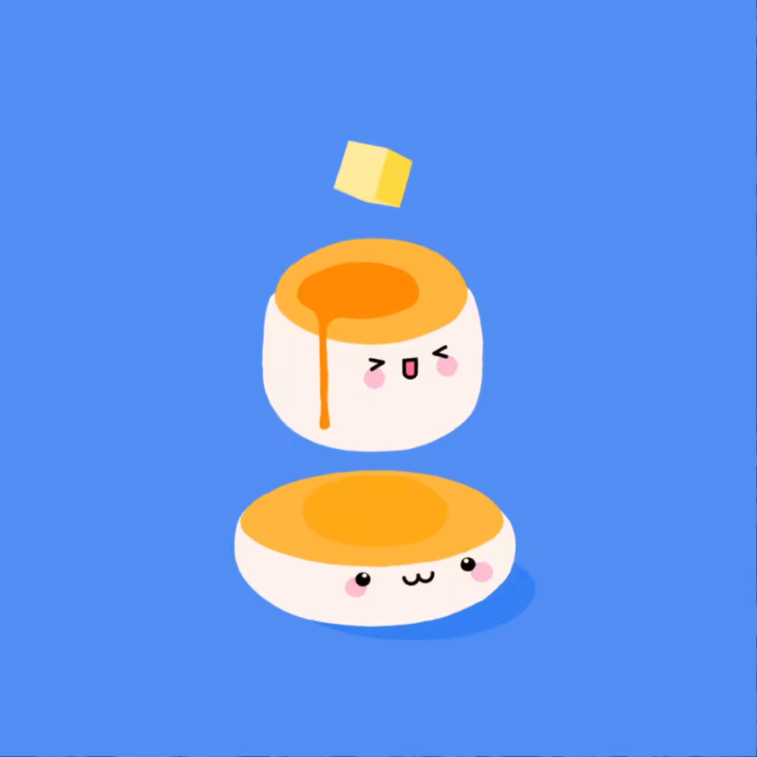 Japanese souffle pancakes