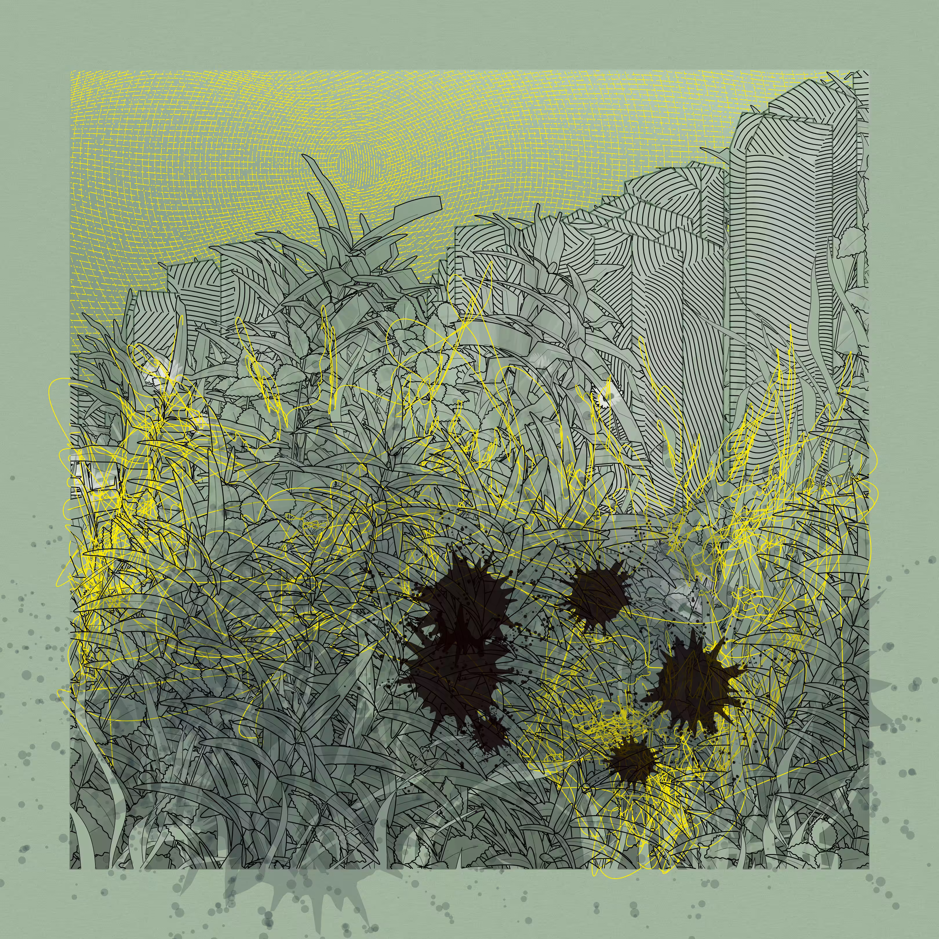Landscape with Carbon Capture #498