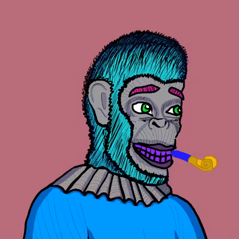 Clown Ape Club Tezos Ultra Superior-CACTUS #3