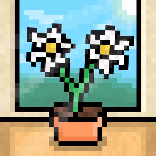 Pixel Flowers #37